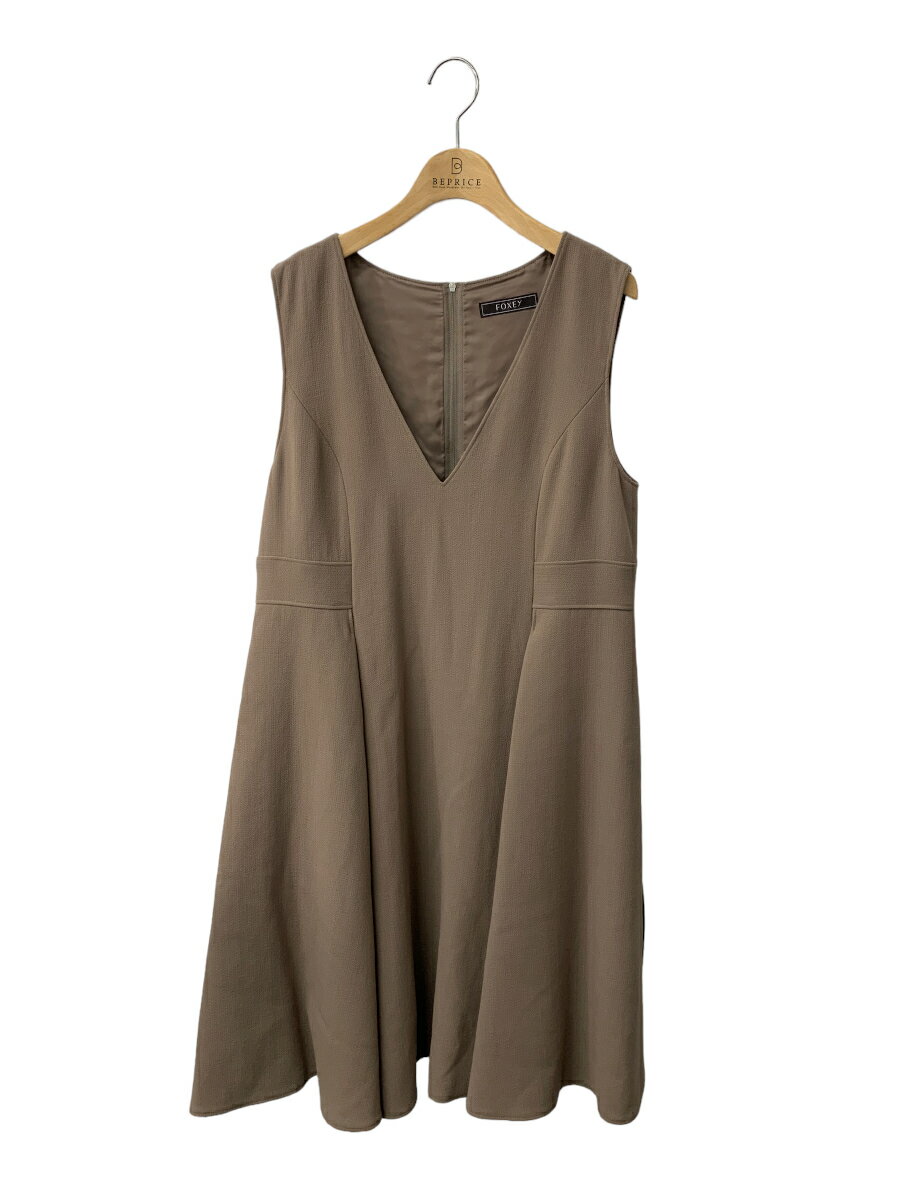 フォクシーブティック Dress Cloister 43196 ワンピース 40 ブラウン【中古】 ITZGKB43LG8S