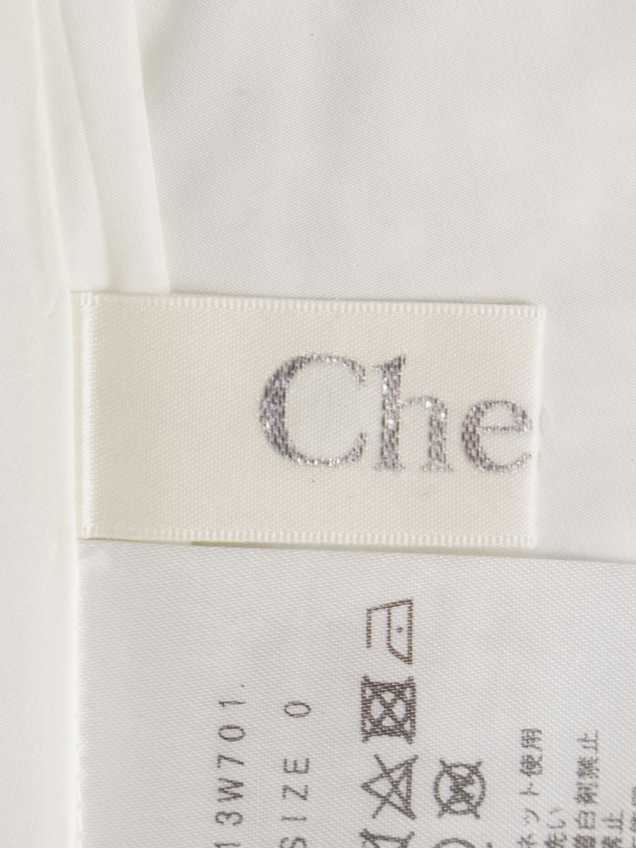 チェスティ ツイードフレアスカート 13W701 0 ホワイト【中古】 IT6CSZIF2LXK