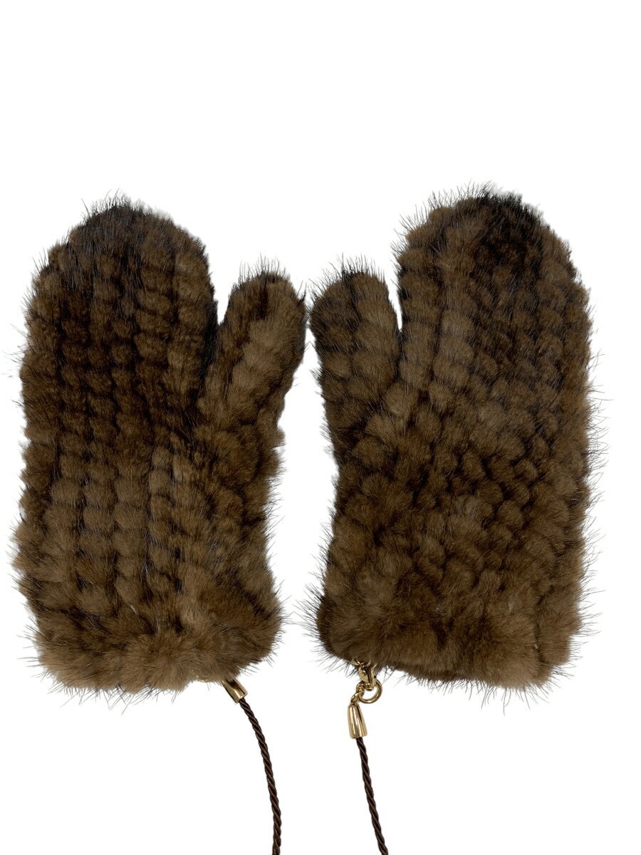 【59％OFF】ウィークエンドマックスマーラ 560570 手袋 ブラウン ミンク【中古】 ITCX0VGJ2XHK RSS50