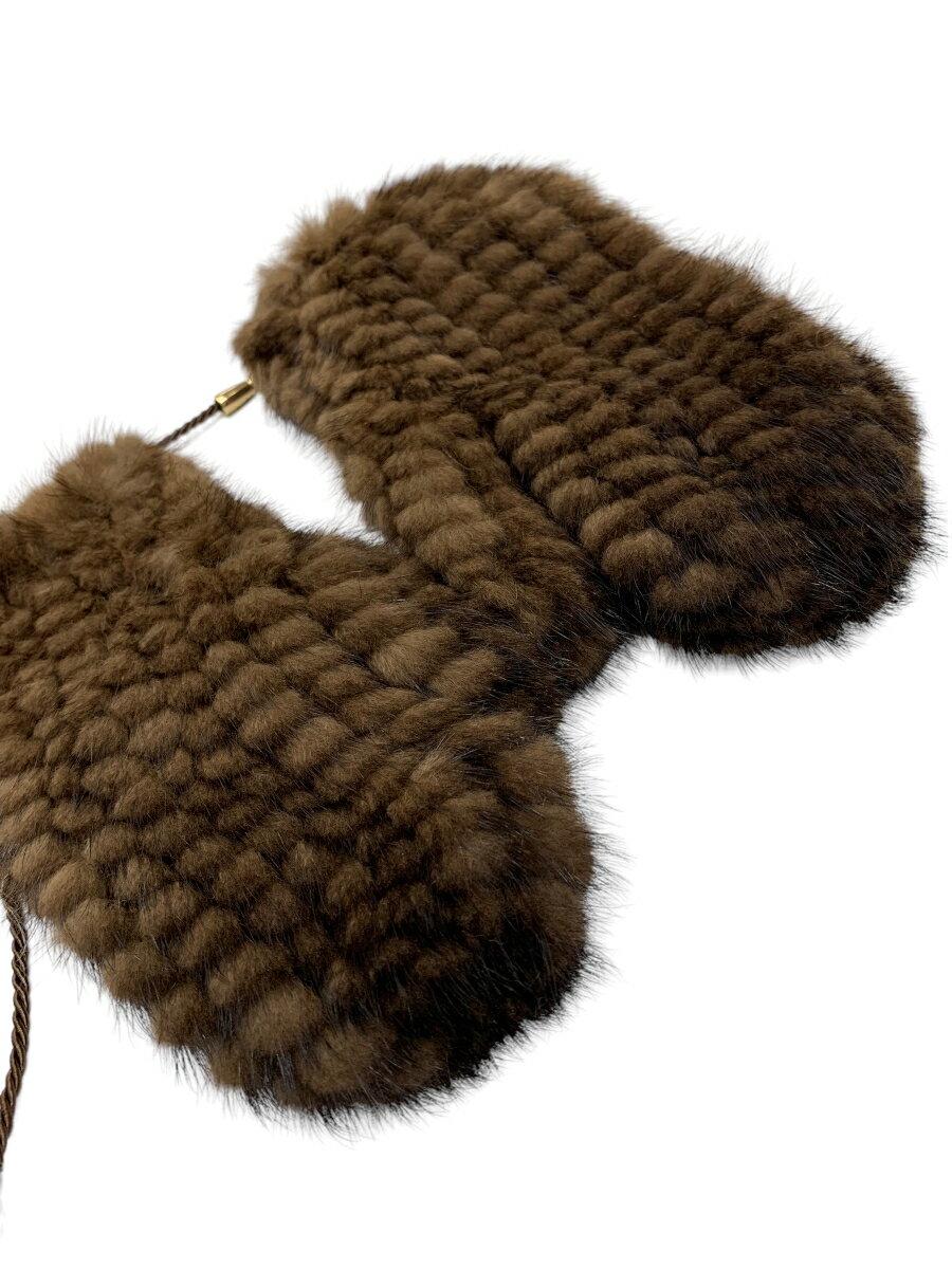 【59％OFF】ウィークエンドマックスマーラ 560570 手袋 ブラウン ミンク【中古】 ITCX0VGJ2XHK RSS50