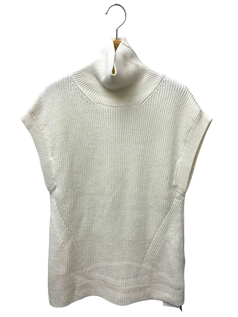 乐天商城 - フォクシーブティック KNIT TOP OL’ENE 43811 ニット 40 ホワイト【中古】 ITLGKCRU7SPA