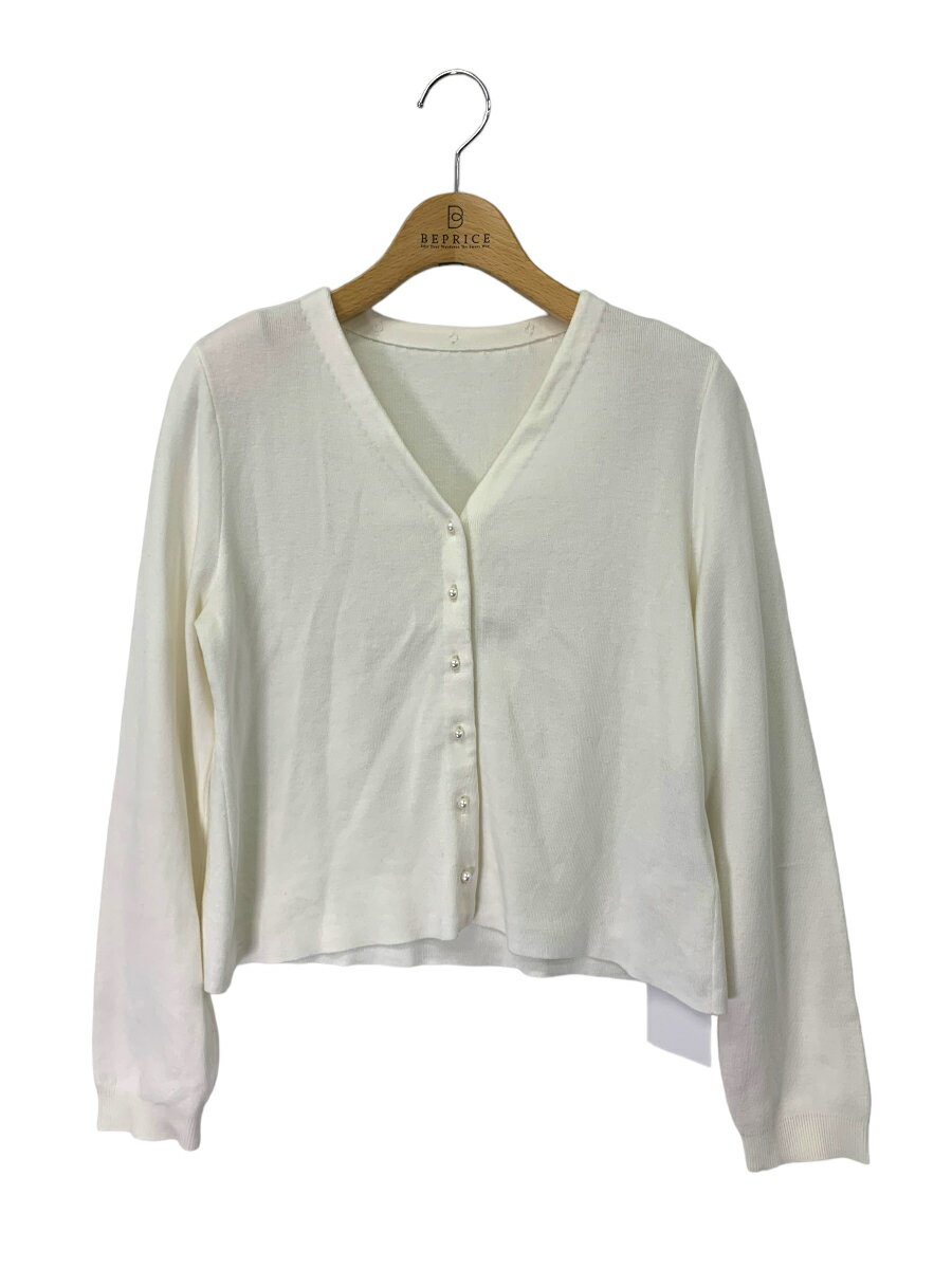 乐天商城 - フォクシーブティック Verra Cardigan 42675 カーディガン 40 アイボリー【中古】IT6X72XO6FYB