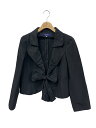 GYOCV[ 814503 WPbg 42 ubN Elegant Taffeta JacketyÁzITYKZ47BPXMK