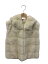 ե֥ƥå Fur vest Gray Pearl 35984 ٥ 38 ۥ磻 С֥ ߥ󥯥եš ITC2AXO1OX8M