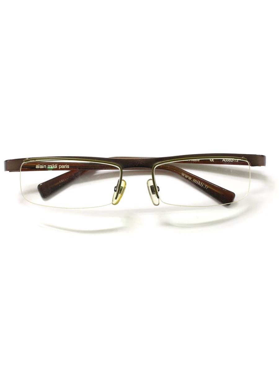 アランミクリ A0362-13 メガネ ゴールド スクエア【中古】ITMGJCSF6ZSM