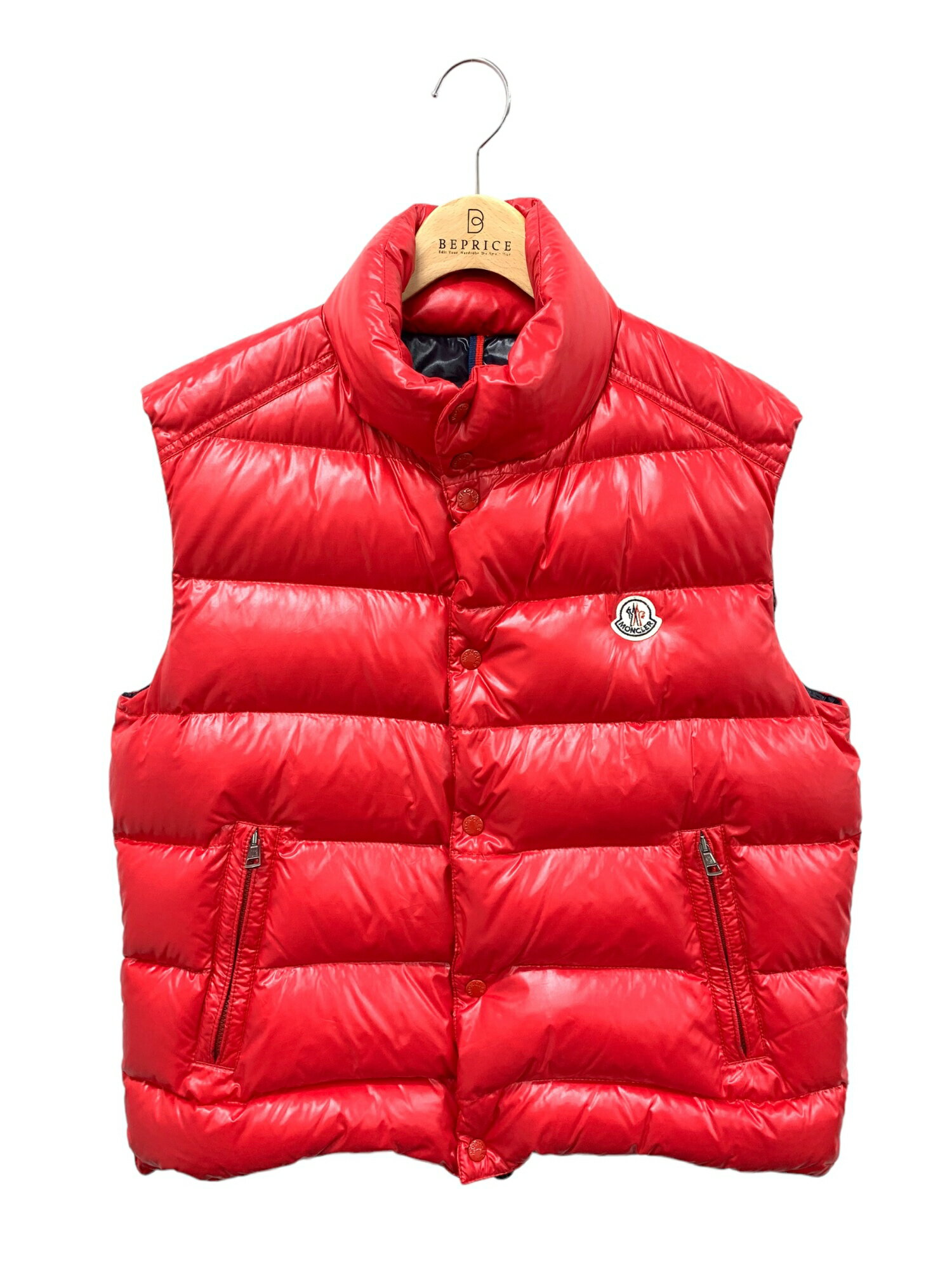 モンクレール TIB GILET TIB VEST 120914335005 68950 ダウンベスト 4 レッドITH8UDRW57QG