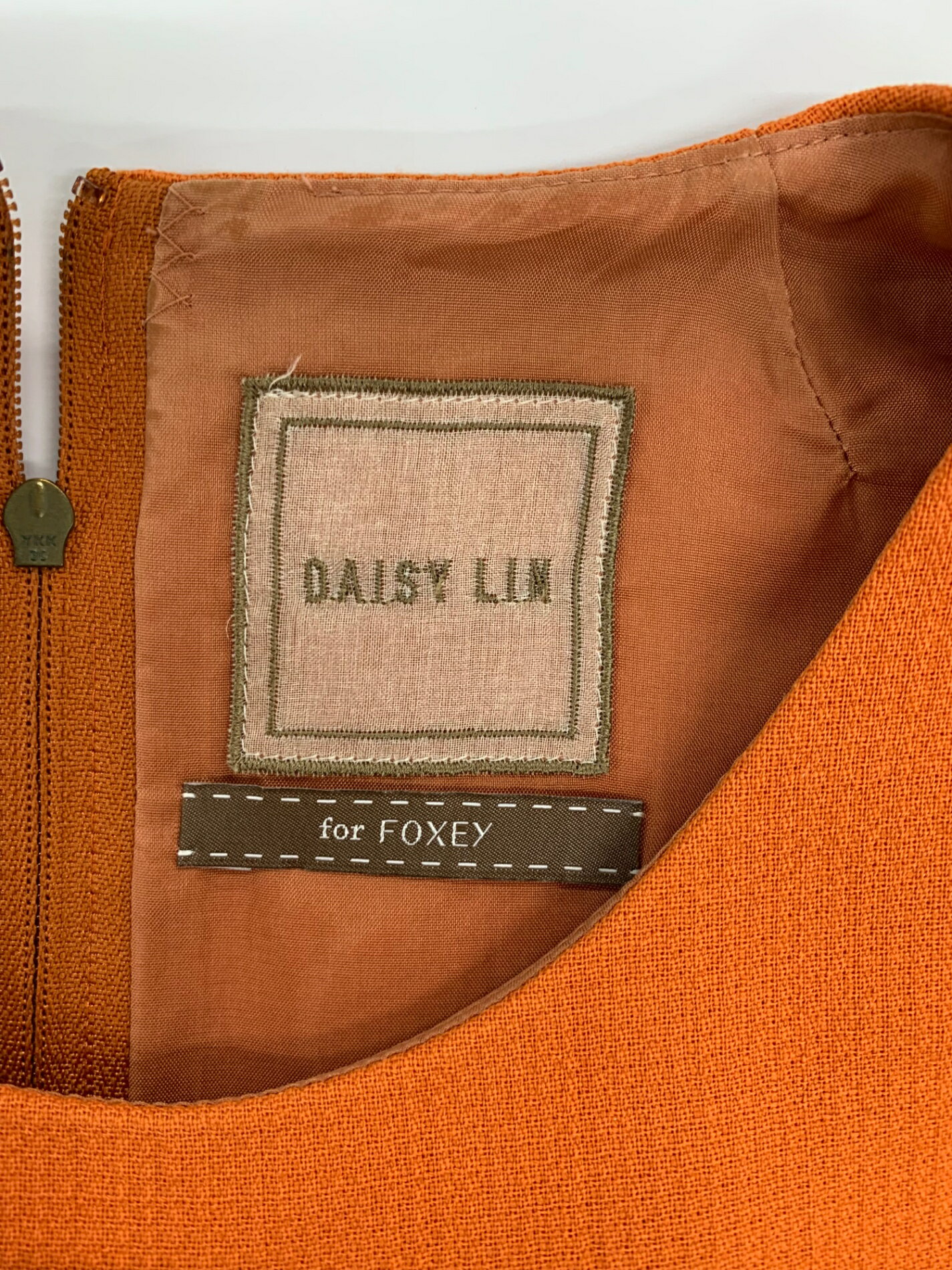 デイジーリン for フォクシー ワンピース ジャンヌモロー 30538 38 オレンジ【中古】ITGTAR4P82GG