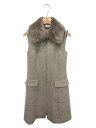 フォクシーブティック Dress Cocoa Tweed 40083 ワンピース 38 ベージュ【中古】 ITCTNJSHI3GB(4)