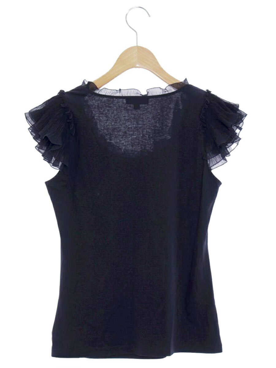エポカ M5P39-124-28 カットソー 42 ネイビー フリル【中古】 ITSZE0294V34
