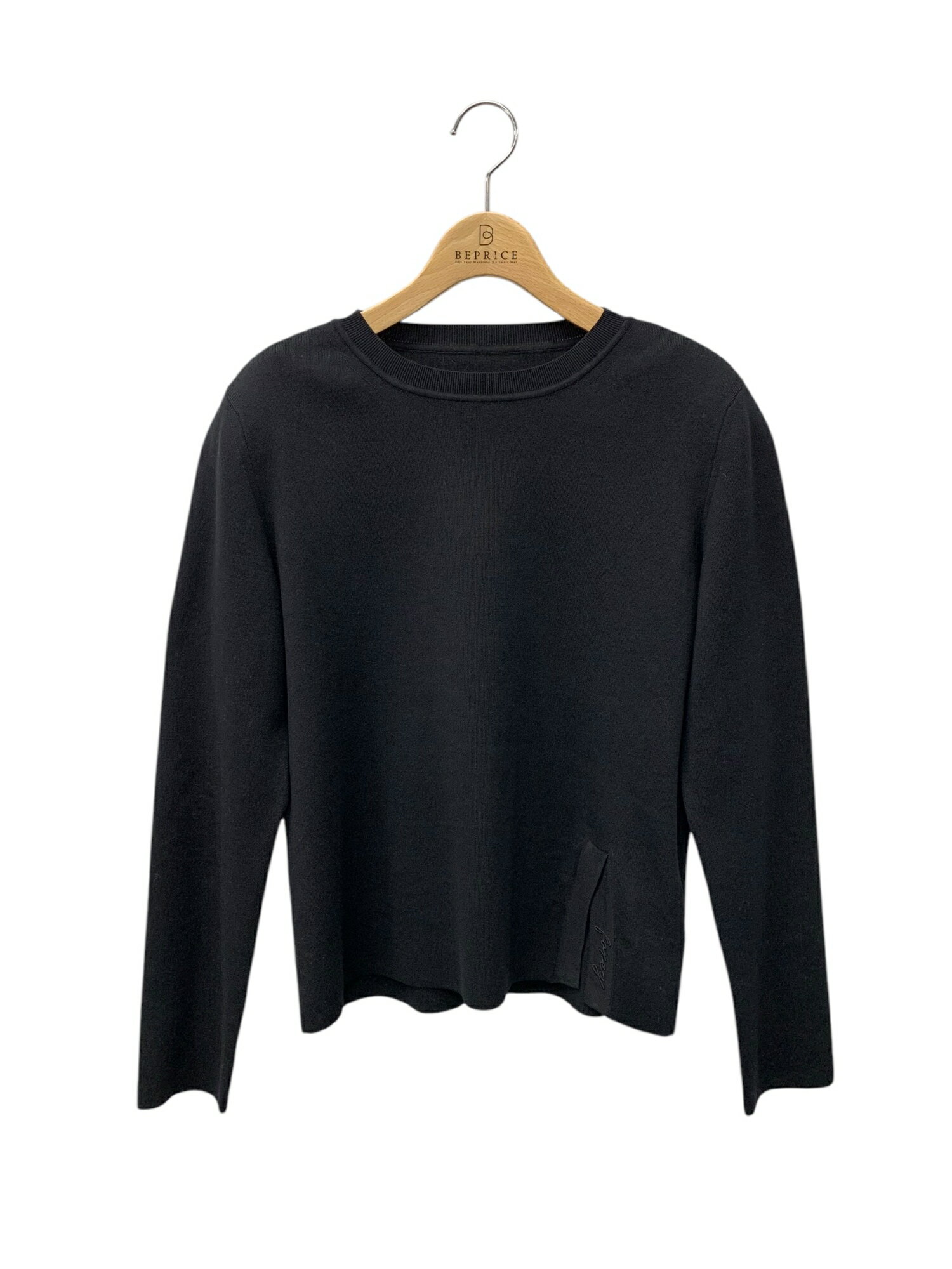 【45％OFF】フォクシーブティック Knit Top Maple 44919 ニットトップス 42 ブラック【中古】 ITDA1KQ1..