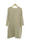フォクシーニューヨーク collection Kint Dress 38218 ワンピース 38 ベージュ【中古】 ITZHWWZZUV0K(4)