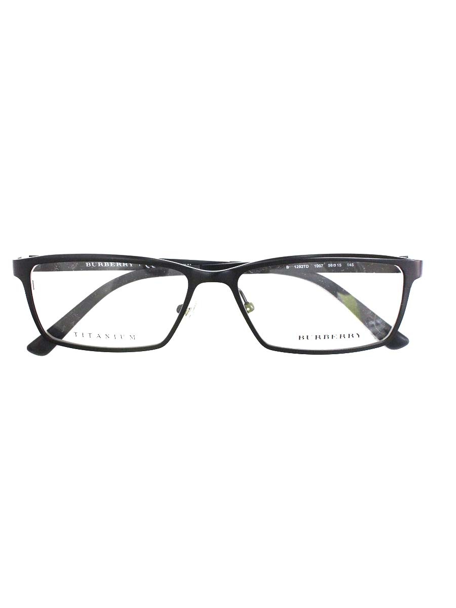 OAKLEY - バーバリー 1292TD メガネ ブラック【中古】 ITJ8FK7M8K50