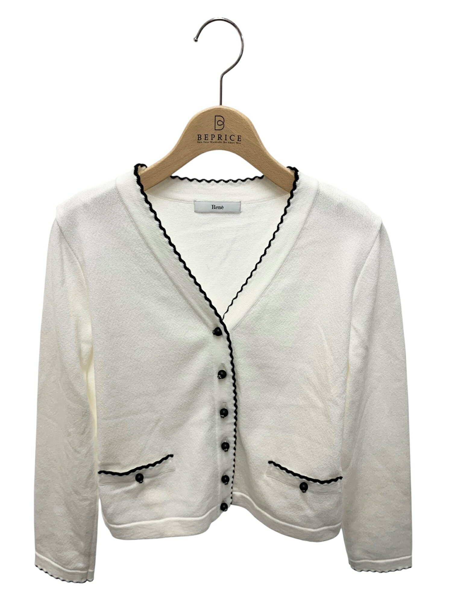 【a1598】Rene ルネ 美品 カーディガン ボレロ 38 ホワイト 楽天市場】rene ルネ(カラーホワイト)(カーディガン・ボレロ