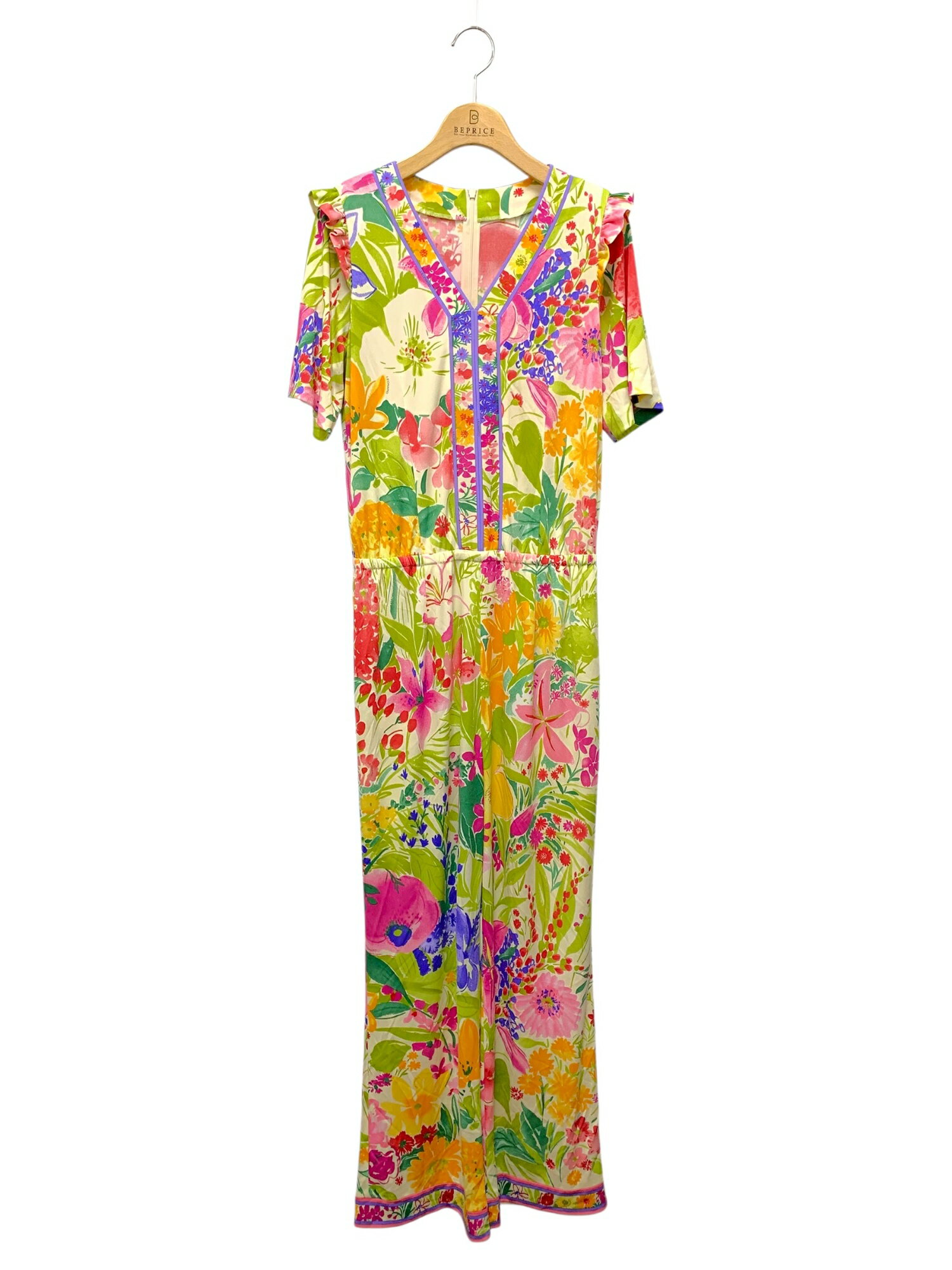 【34％OFF】レオナールファッション カタログ掲載OPERAオールインワン 0140021 3 マルチカラー 24SS【..