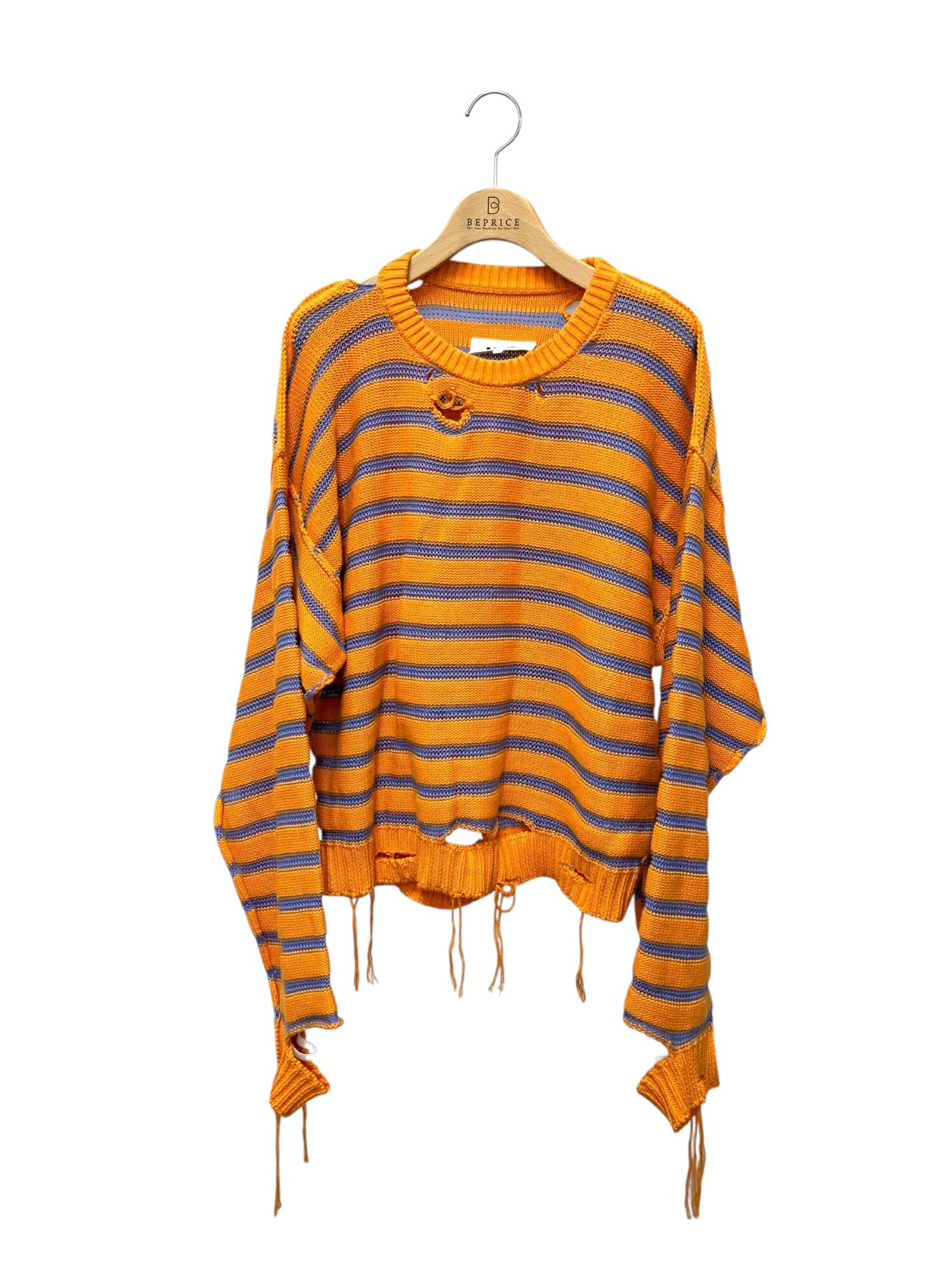 17OFFۥ२6᥾ޥ른 Border sweater S52GP0141 S18192 ˥åȥ S  ܡ ᡼ùš IT3W7PO1P1G2 RSS10