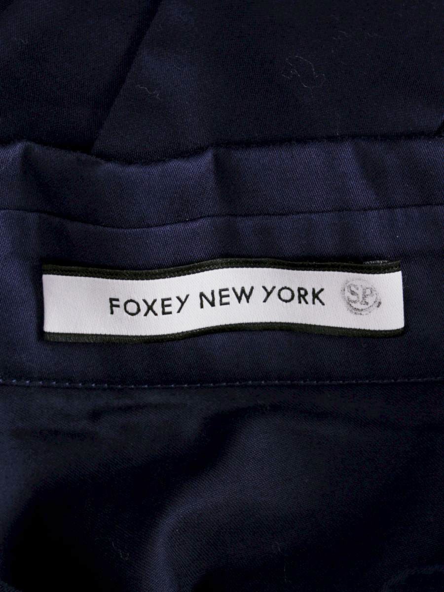 フォクシーニューヨーク Miss Daisy 35069 シャツワンピース 40 ネイビー ミスデイジー【中古】 IT9L1OLWODU8