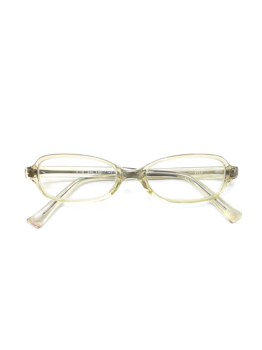 OAKLEY - フォーナインズ E-16 メガネ カーキグリーン クリア フルリム スクエア【中古】 ITSQ3BXQAN15