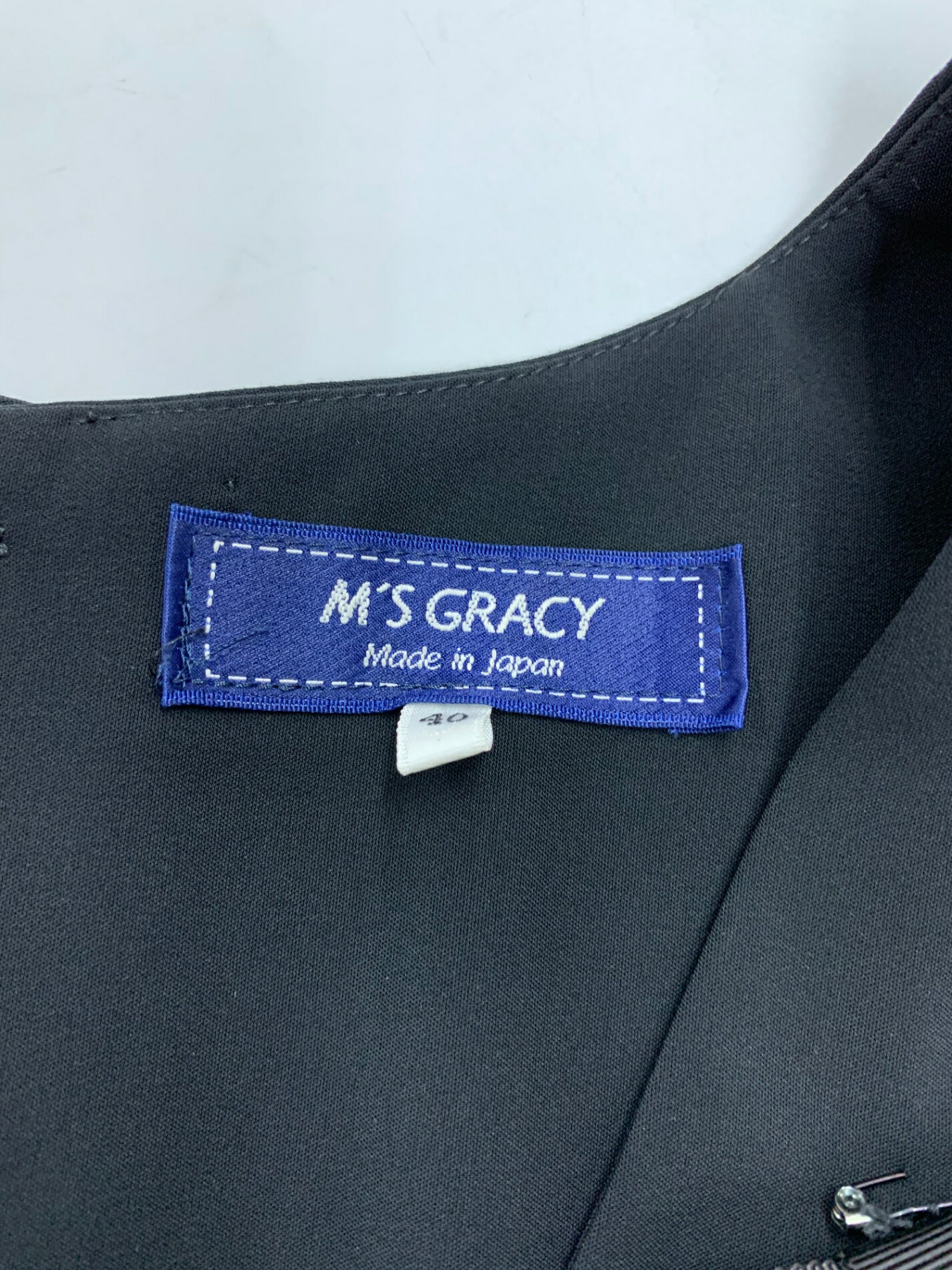 エムズグレイシー ジャンパースカート 311112 40 ブラック【中古】 ITPAF6B1VJZS