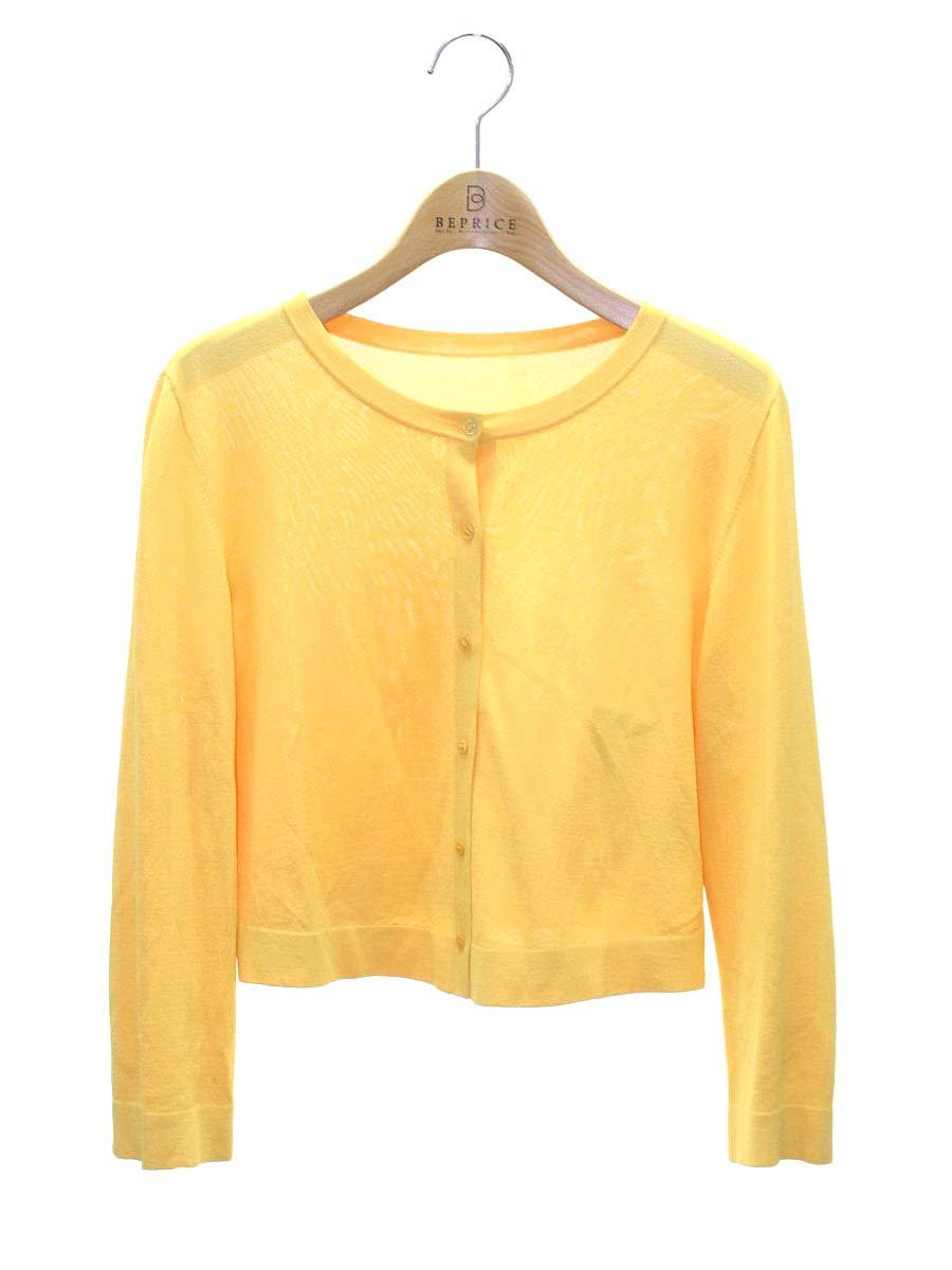 フォクシーニューヨーク カーディガン アッパースタンダード 32821 カーディガン 40 イエロー【中古】 ITVZDFOJ8F3I(4)