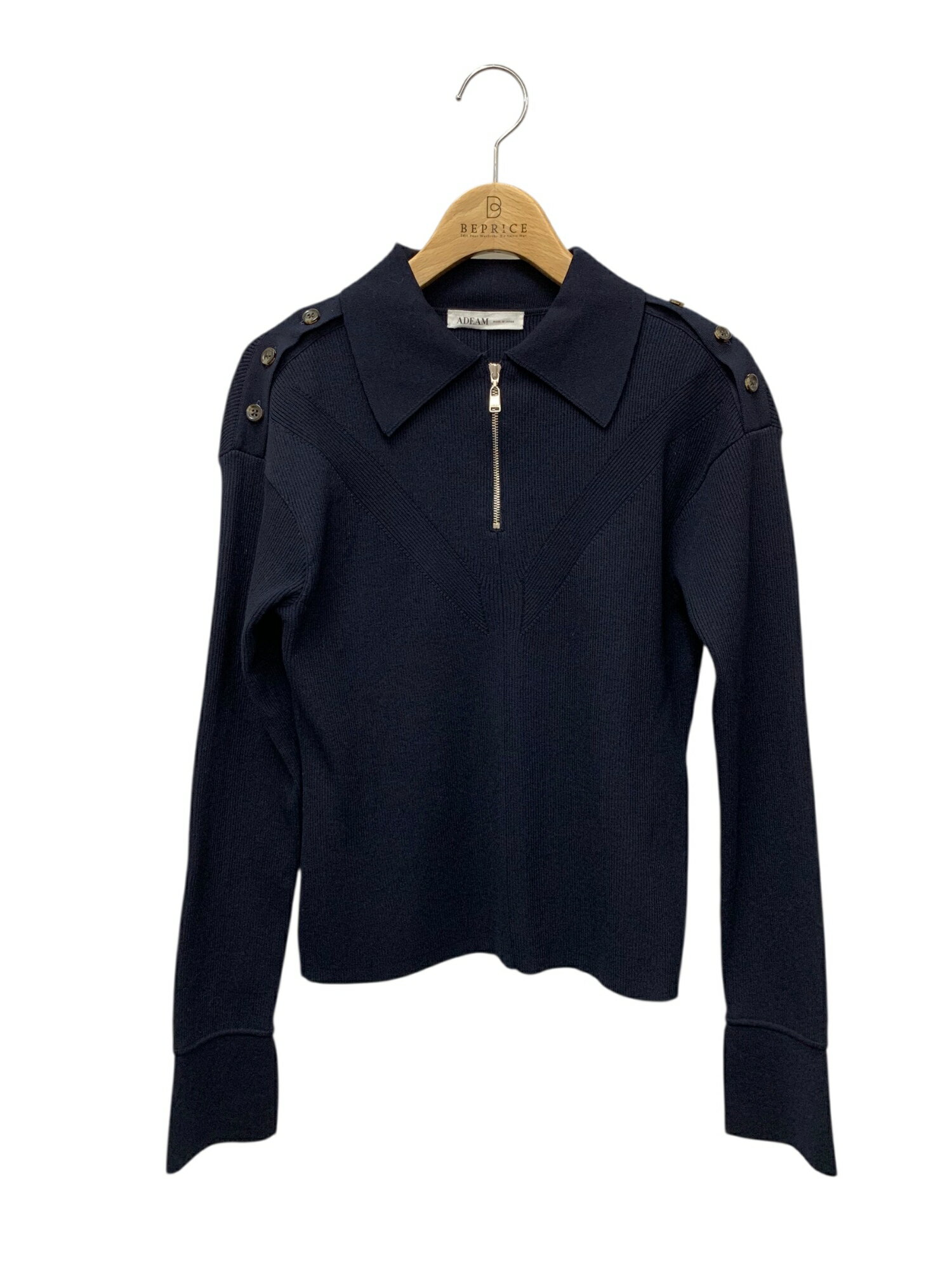 乐天商城 - アディアム Claie Knit Top 44245 ニット XS ネイビー【中古】 IT31K7532C4A