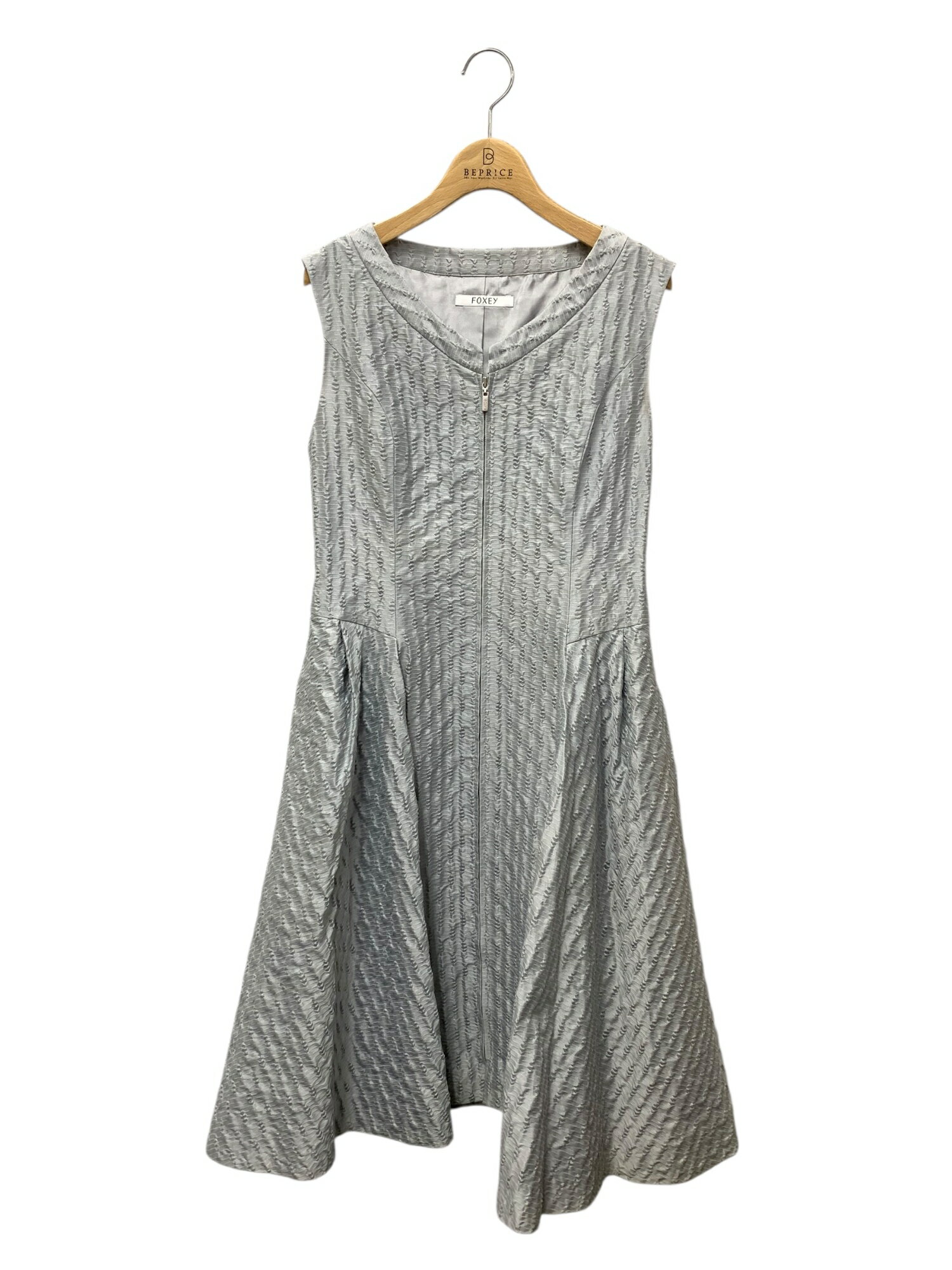 フォクシーブティック Diamond Dust 38302 ワンピース 38 ブルー【中古】 ITD4FYU0YJSK