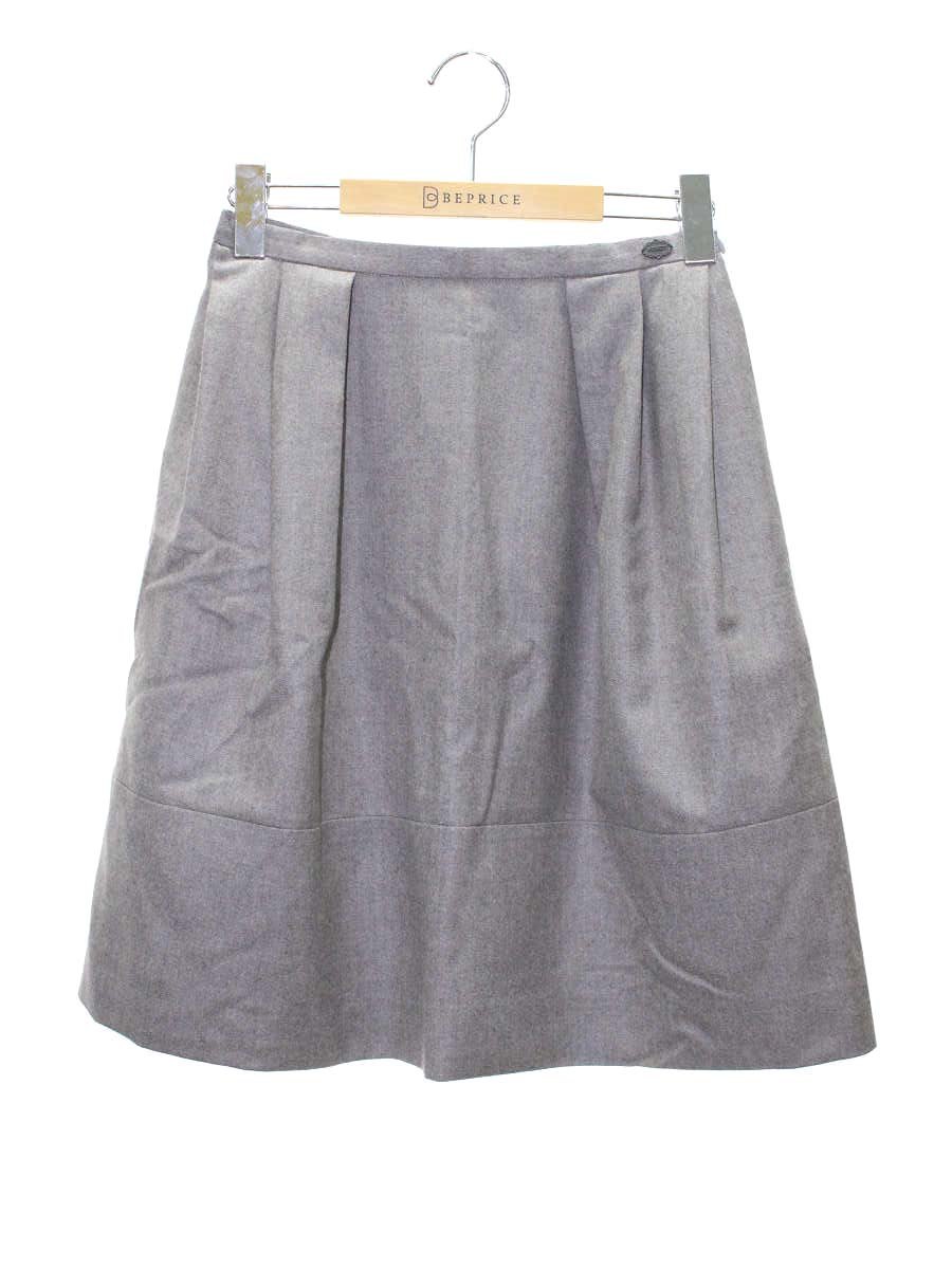 乐天商城 - フォクシーブティック Macaroon Chic 33632 スカート 38 グレージュ 2015年増産品【中古】 IT2JA0CU7SJK