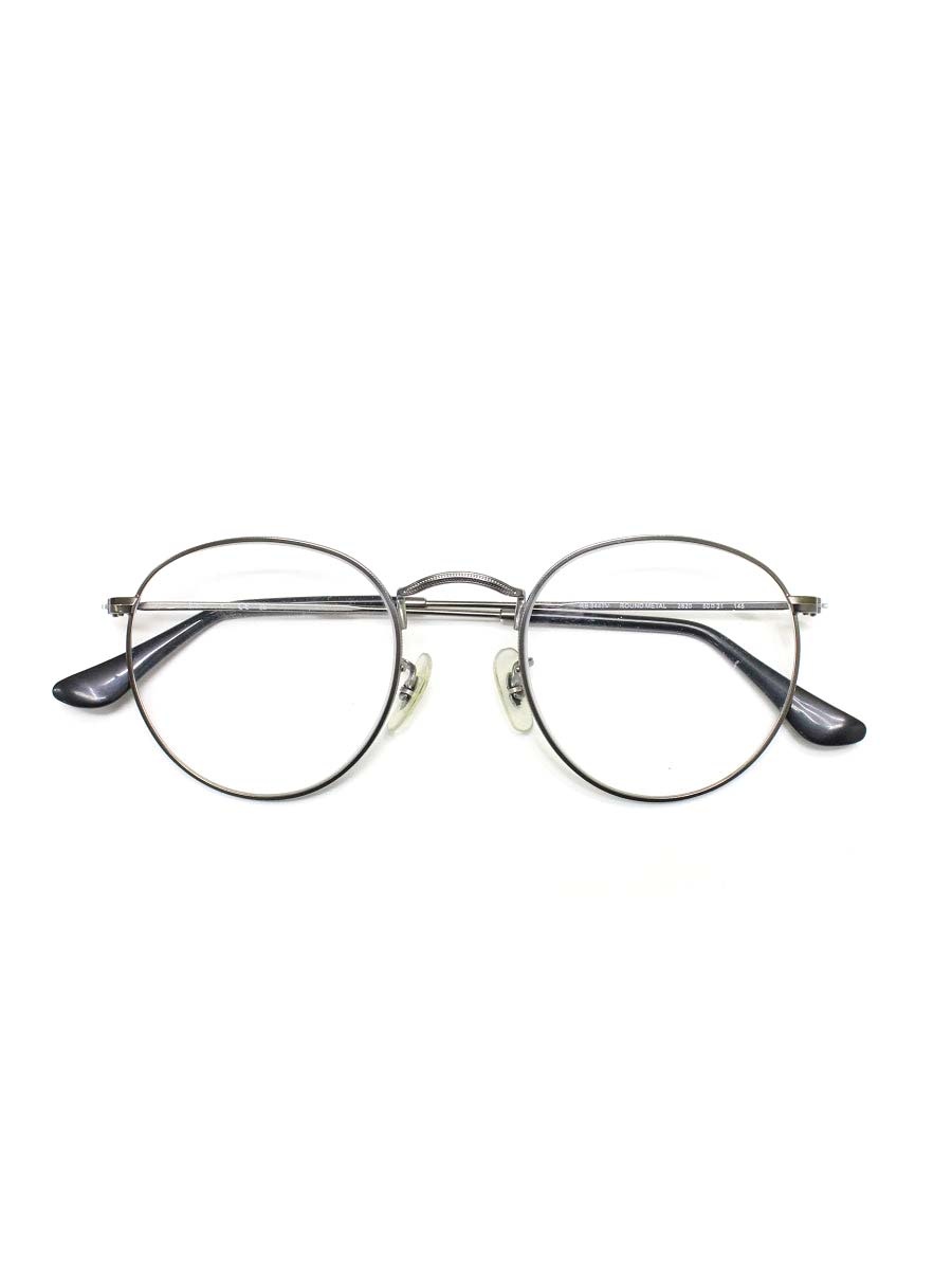 COACH - レイバン ROUND METAL OPTICS RB3447V メガネ メタルシルバー/ブラック ラウンド 2620【中古】 IT25BA2MC64U