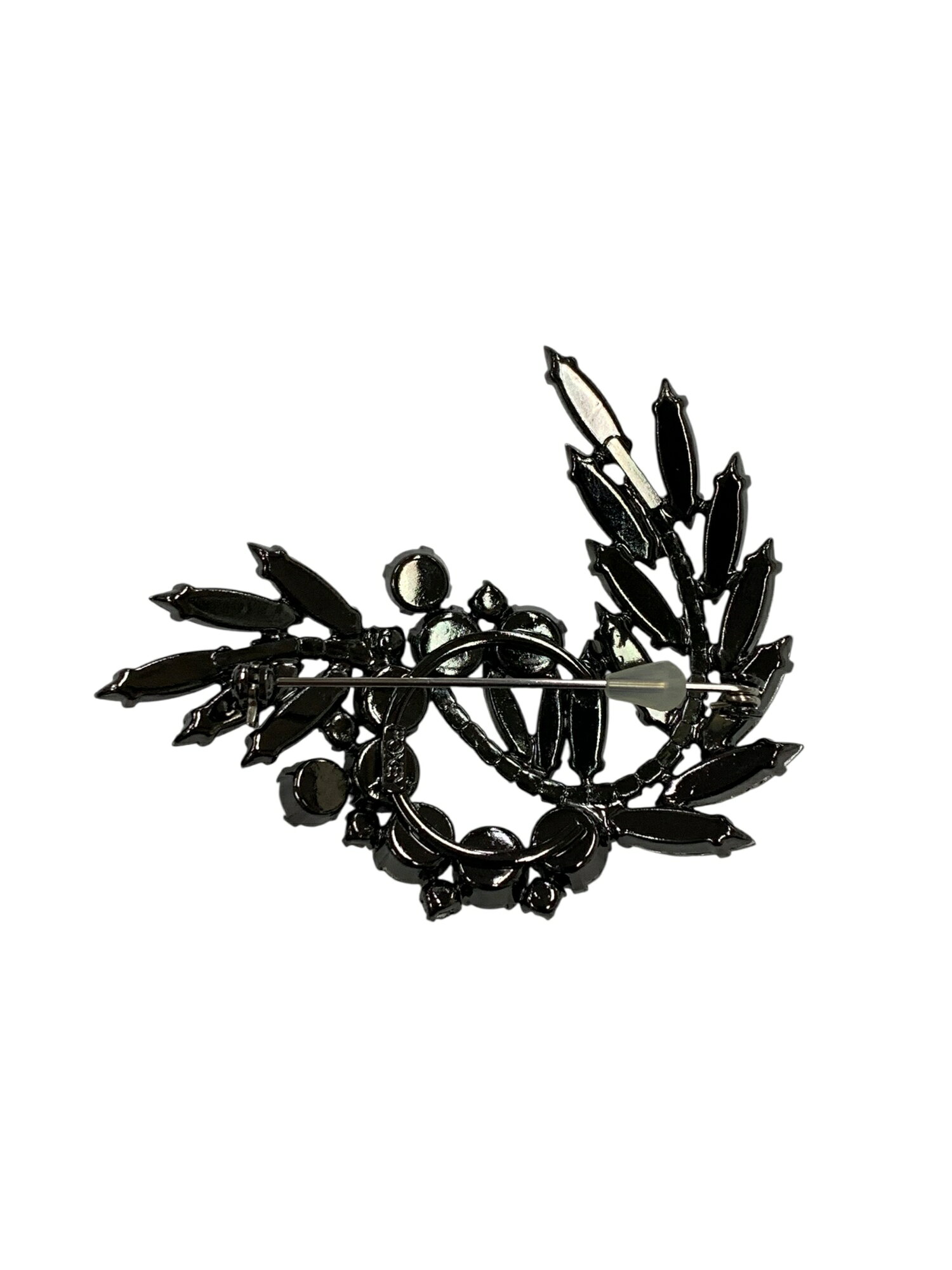 ビープライスのフォクシーブティック Brooch Crystal Waltz 36584 ブローチ シルバー【中古】 IT92FD87OWV0｜アングル3