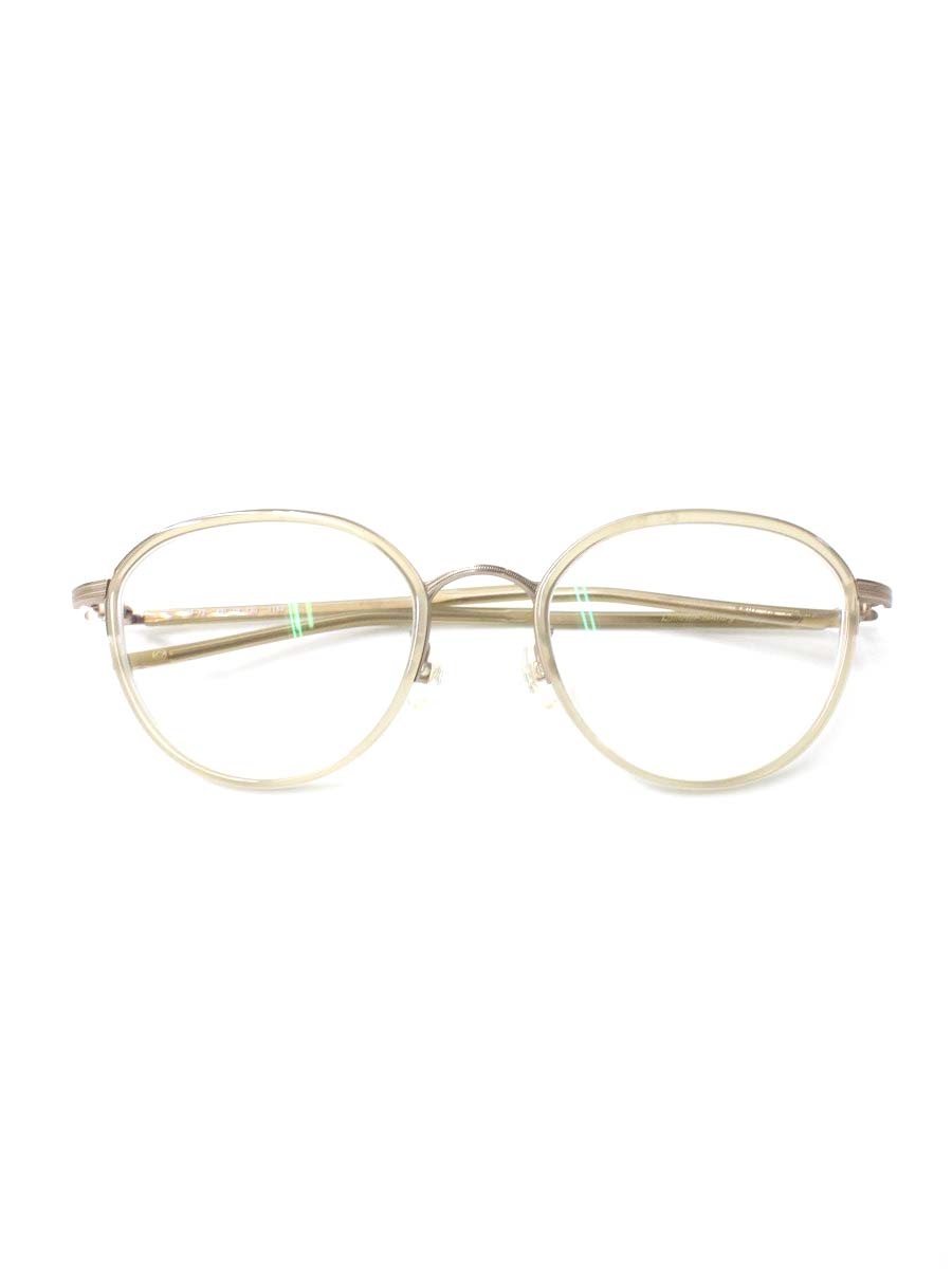 Paul Smith - フォーナインズ M-73 メガネ ベージュ コンビフレーム フルリム ボストン COL.1183【中古】 ITS8ZI5CSADY
