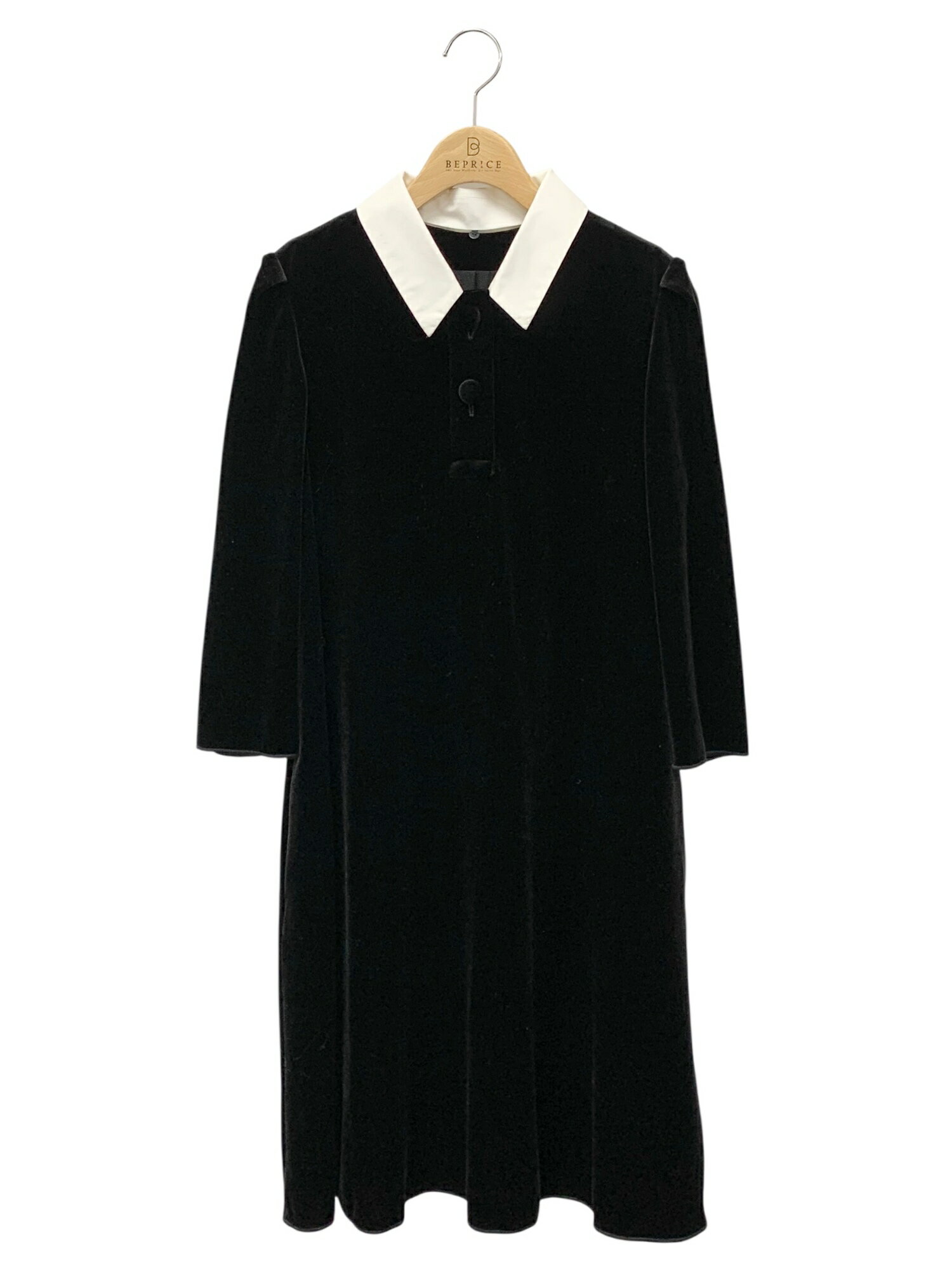 乐天商城 - ベロアノワール by フォクシーニューヨーク Dress Noir Chic 39831 ワンピース 38 ブラック【中古】 IT4K83W58TDA