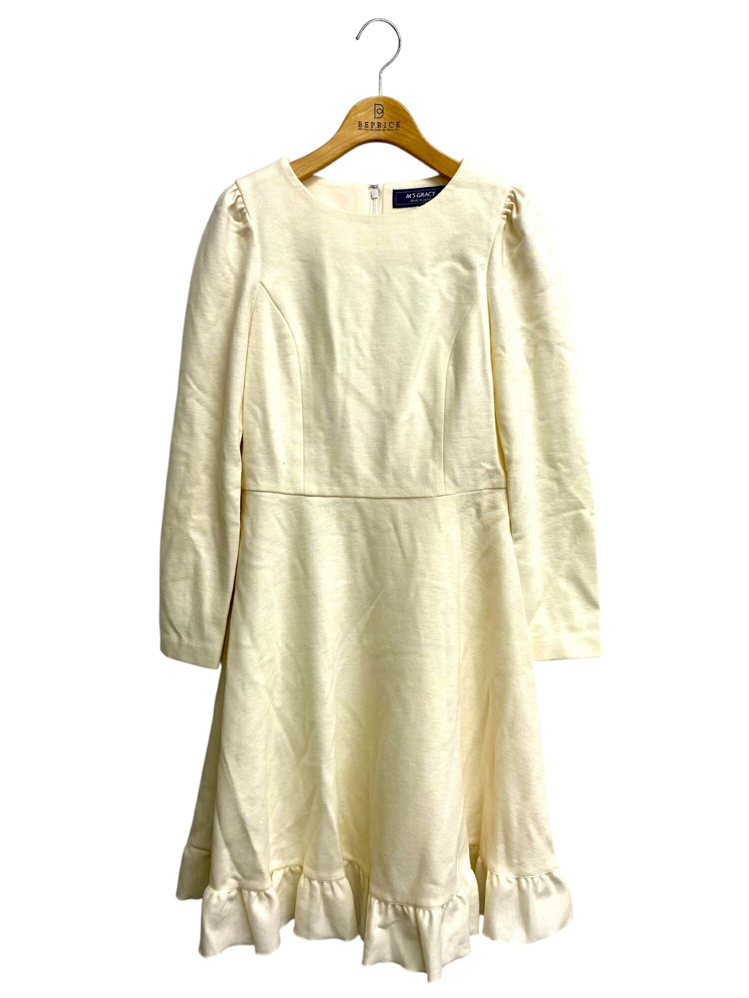 エムズグレイシー Milk White Dress 911563 ワンピース 38 ホワイト IT96K244JDT4
