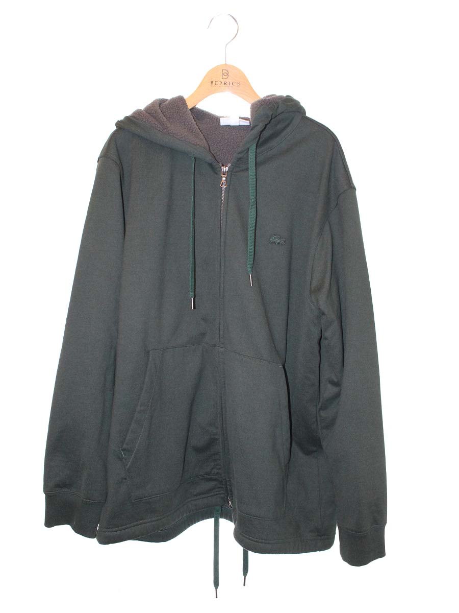 ラコステ SH051EL パーカー 5 グリーン ジップアップ【中古】 ITFPESCUGSWA