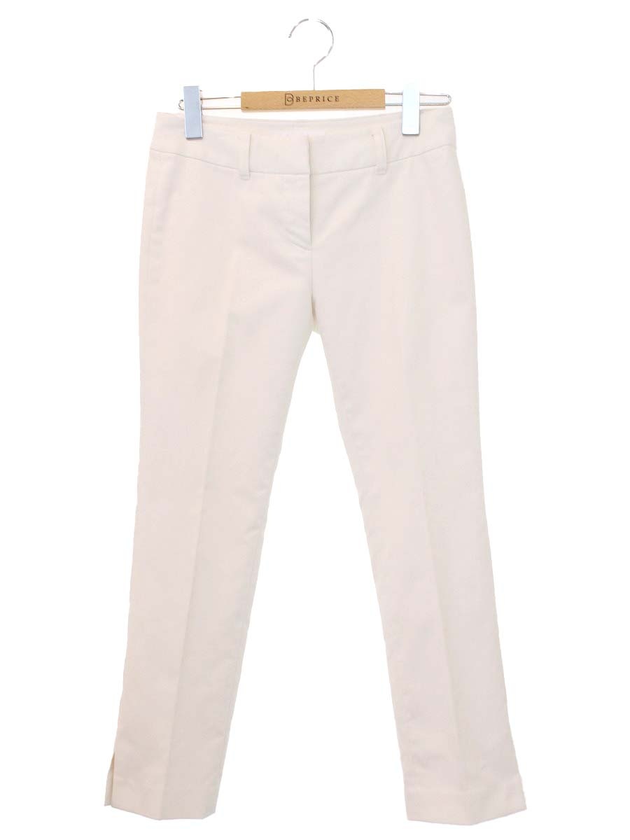 乐天商城 - エムプルミエ パンツ 34 アイボリー 七分丈【中古】 ITZD11LV4JNM