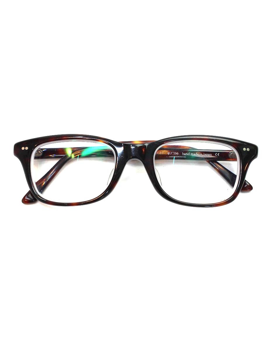OAKLEY - ayame（アヤメ） MATCH メガネ ブラウン セルフレーム フルリム スクエア【中古】 ITBH4MY3DU0K