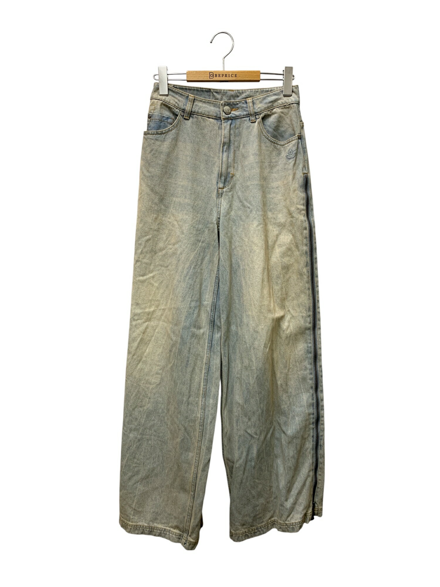 アディダス Adilenium Season 3 Zip Washed Denim Pants JX9210 26 ブルー ITGMEDN8D29L
