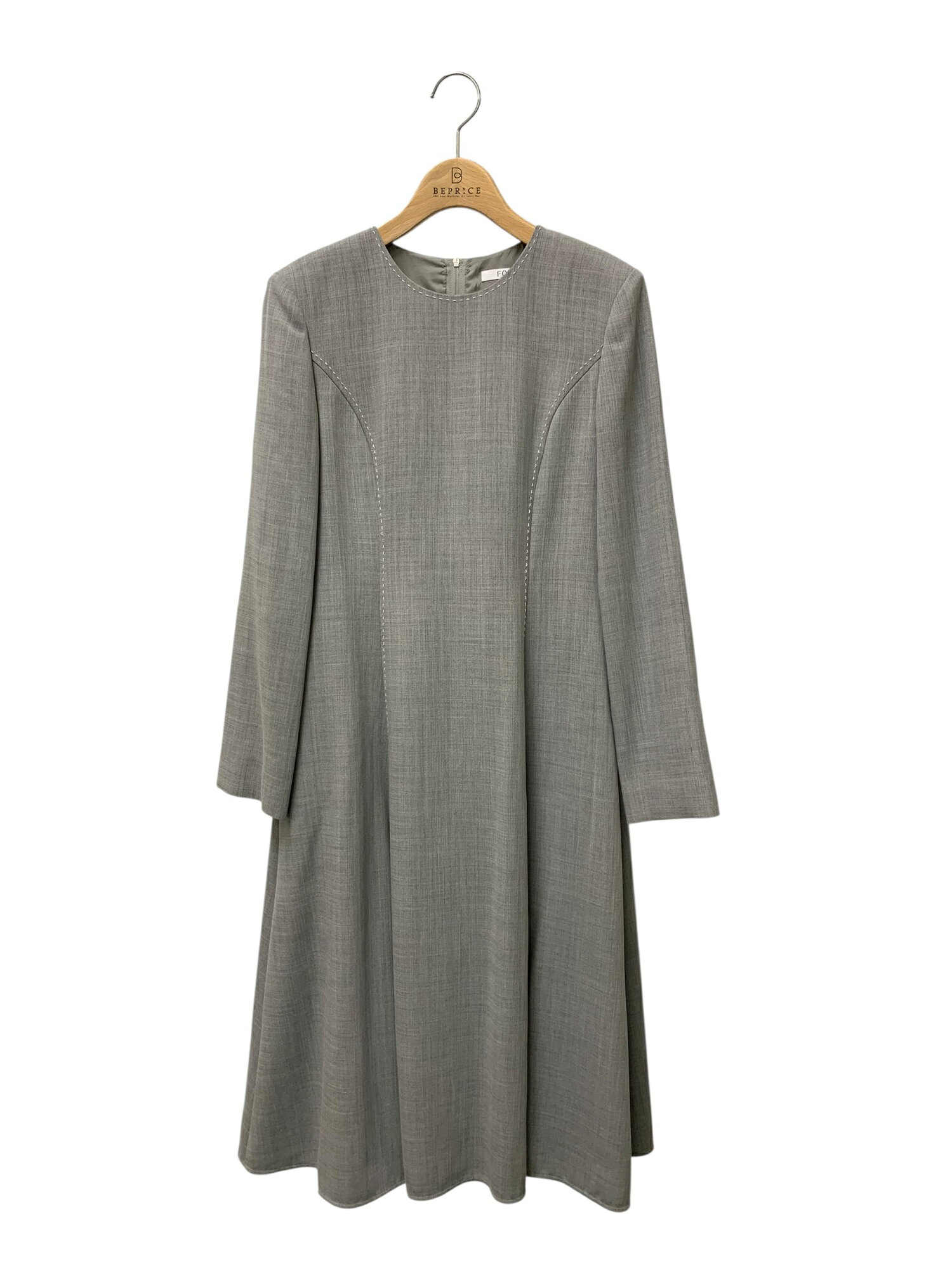 乐天商城 - フォクシーブティック Dress Diane 43988 ワンピース 38 グレー【中古】 ITO48Y4LVR8K