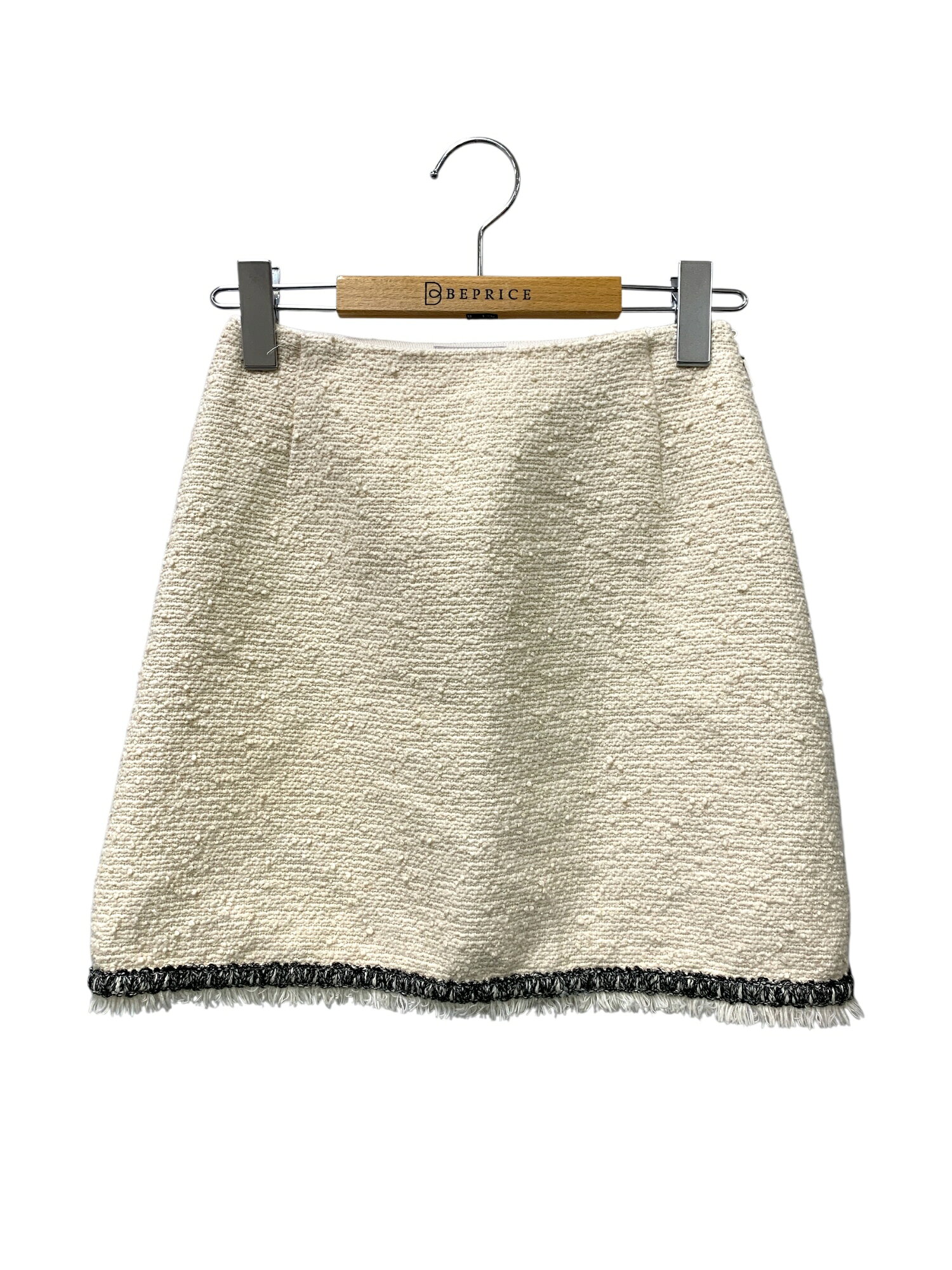 モンクレール GONNA SKIRTS 310932D00009 スカート 38 アイボリー ツイード IT1TEP933VMW