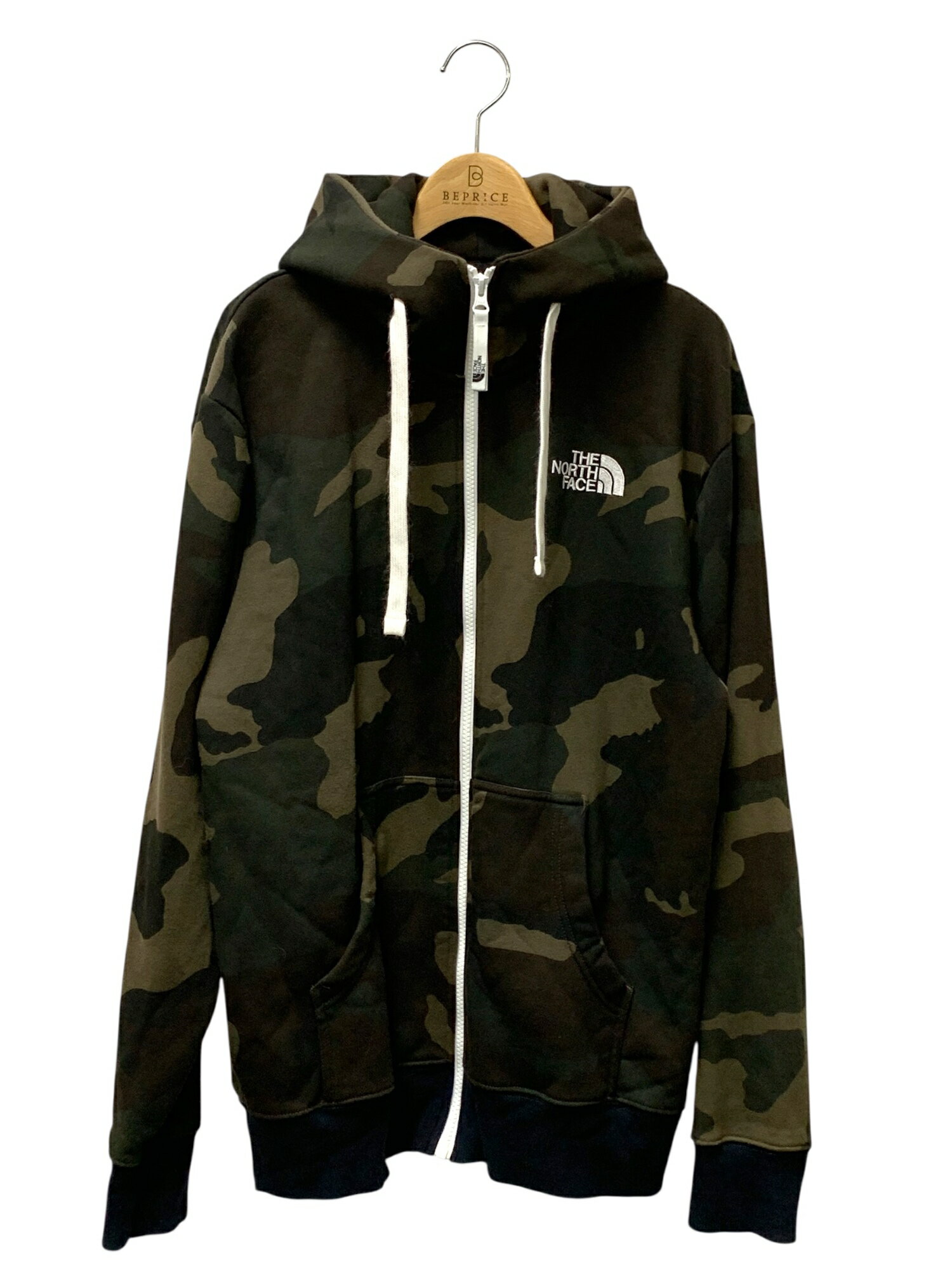 乐天商城 - ノースフェイス Novelty Rearview FullZip Hoodie NT11957 M カーキグリーン【中古】 ITYMC3FKI280