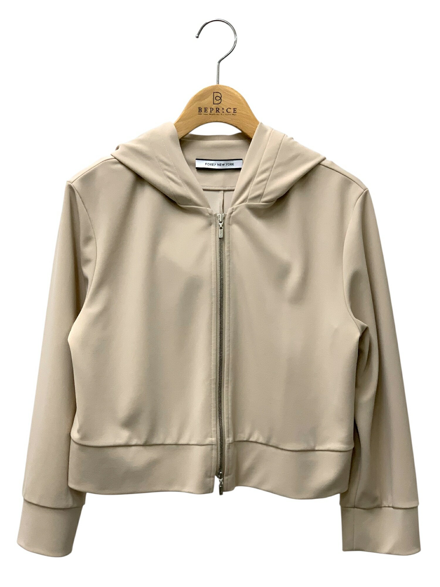 乐天商城 - フォクシーニューヨーク Parka Provence 43003 パーカー 40 ベージュ【中古】 IT0PDGYHTEVK