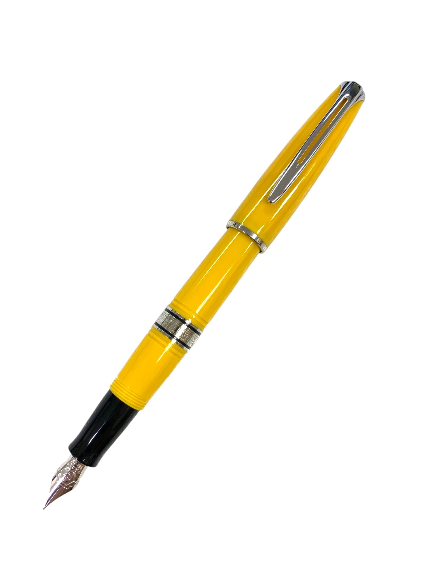 乐天商城 - ウォーターマン 万年筆 チャールストン イエロー F 18K【中古】 ITL6W4M8CYJQ