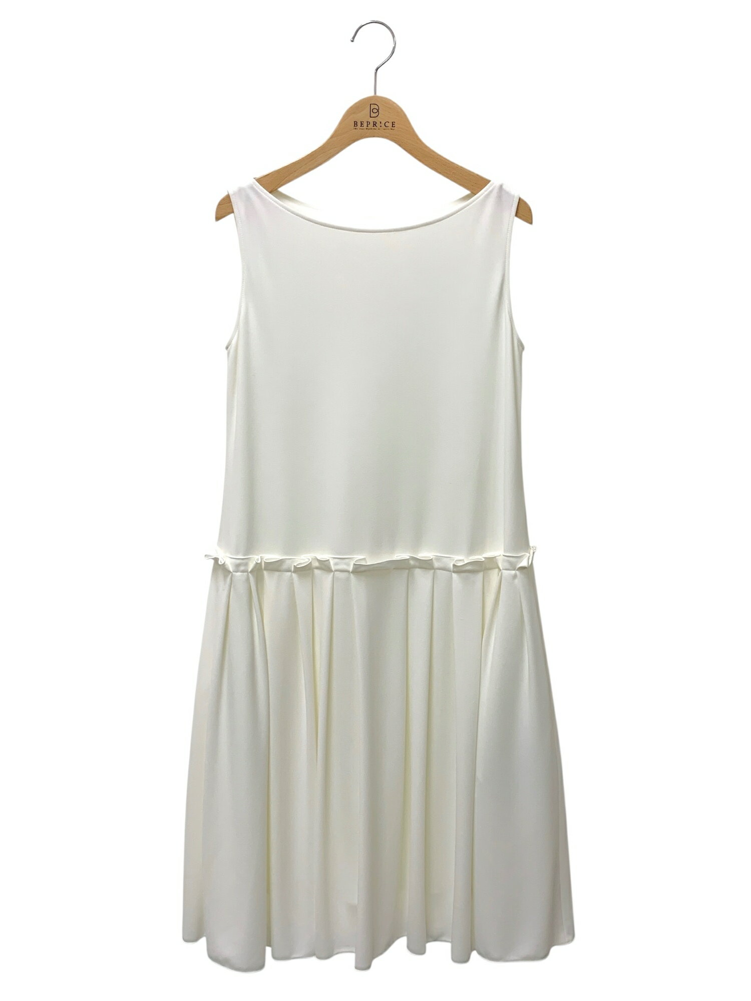 乐天商城 - フォクシーニューヨーク STRESS-FREE DRESS 40646 ワンピース 38 ホワイト【中古】 ITSKIJ50IWU4
