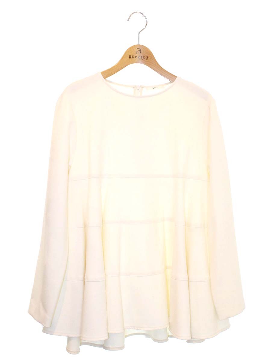 乐天商城 - ヨリ YR2121-119AW カットソー 38 アイボリー ペプラム【中古】 ITZEFCTC9U6G
