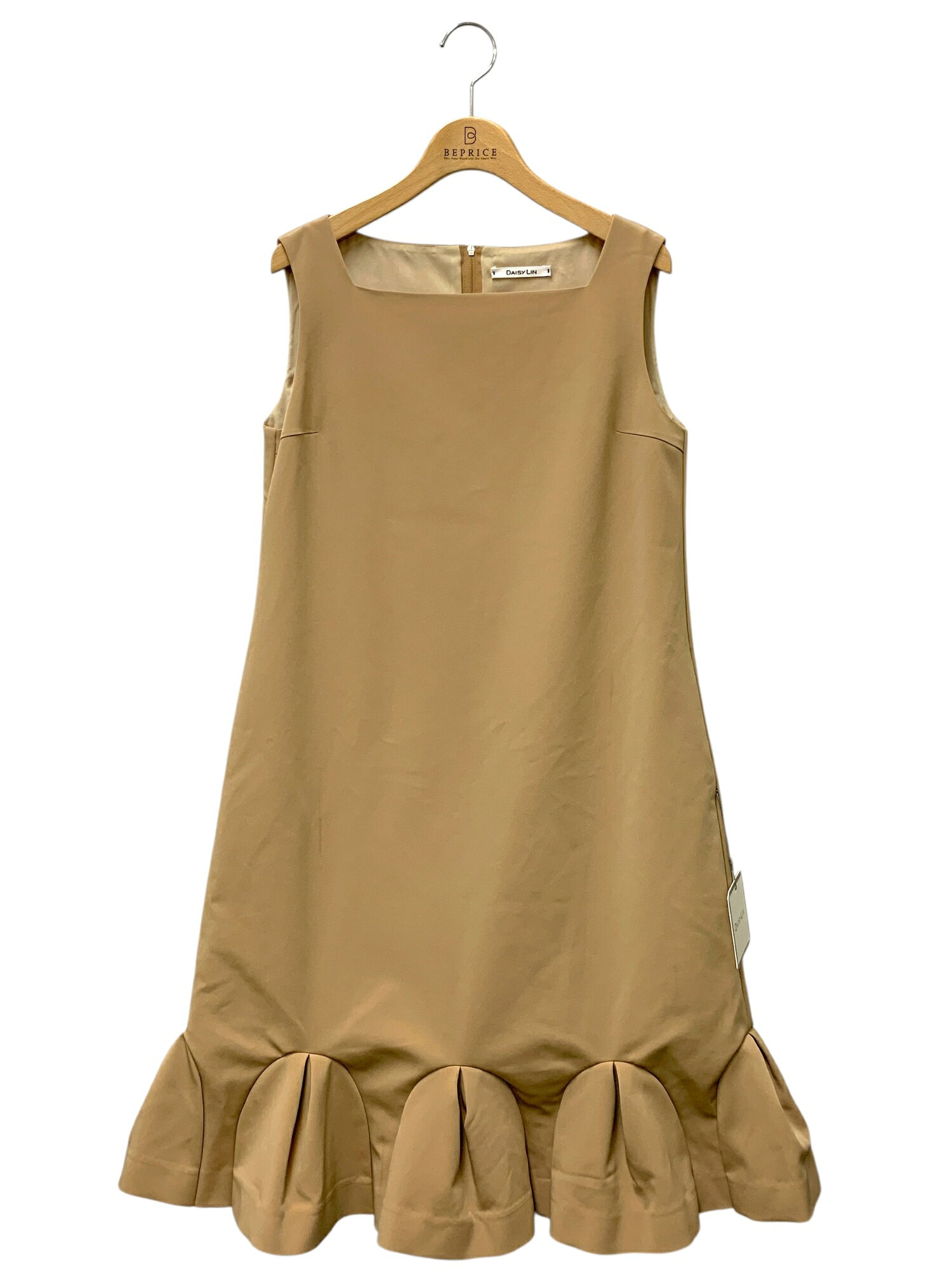 デイジーリン Elegant Curve Dress 07550 ワンピース 40 ベージュ【中古】 ITGH3S94CRUK