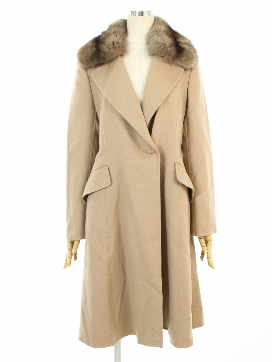 FOXEY フォクシー コート Honey Ruffle セーブルファー 40【Aランク】【中古】tn301028のサムネイル