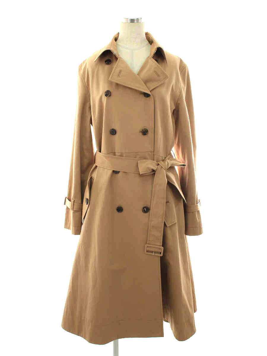 FOXEY フォクシー コート 40837 Coat Monogram Trench 刺繍 40【Aランク】 【中古】tn210822のサムネイル