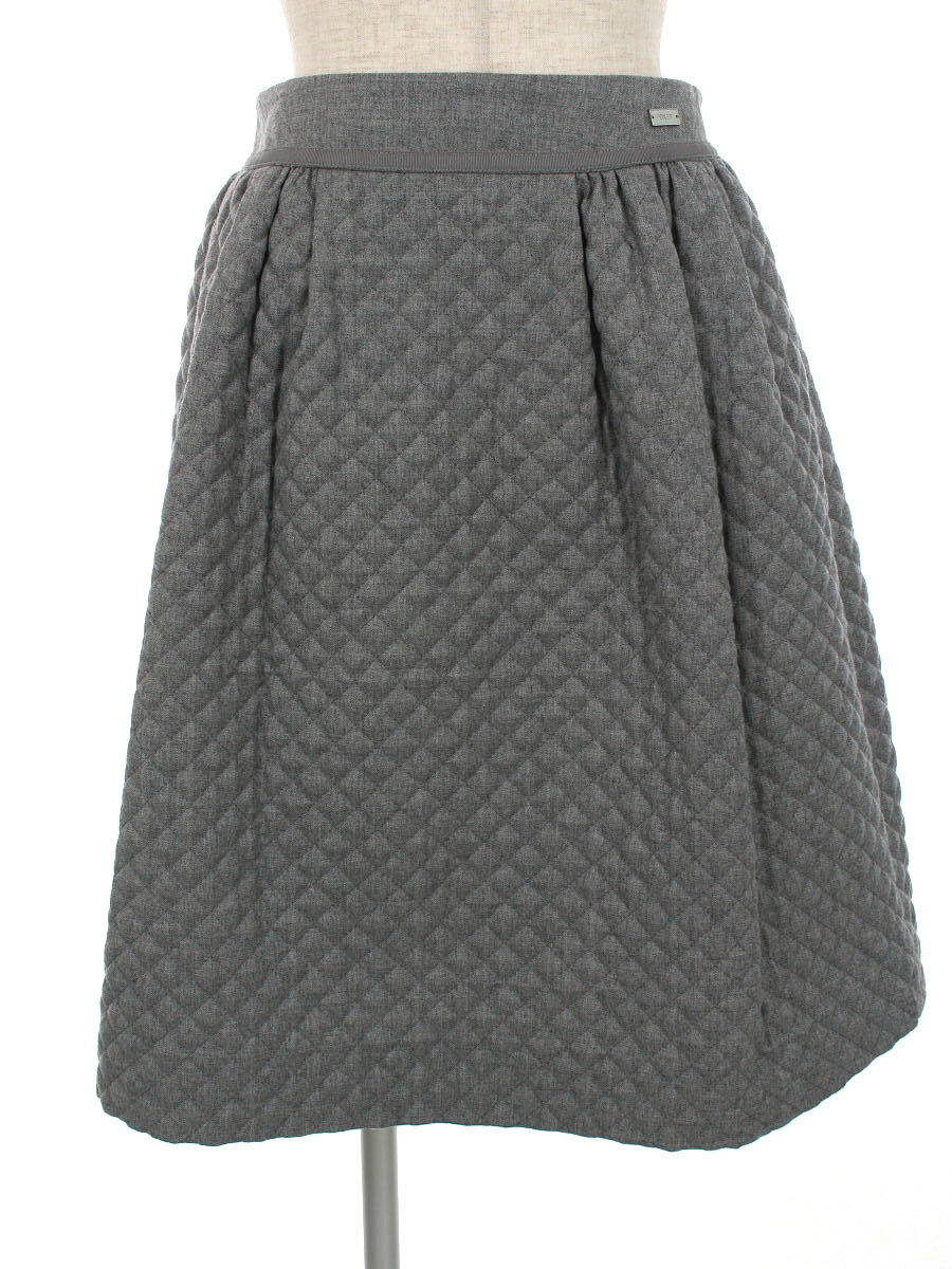 FOXEY フォクシー スカート 39263 Skirt キルティング 38【Aランク】【中古】tn220710