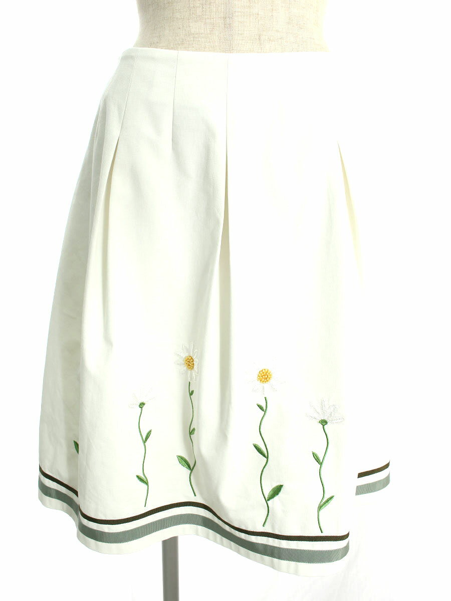 1187 美品 エムズグレイシー M'S GRACY スカート 花柄 上品 気品 1187 美品 エムズグレイシー M'S GRACY スカート 花柄 上品 気品