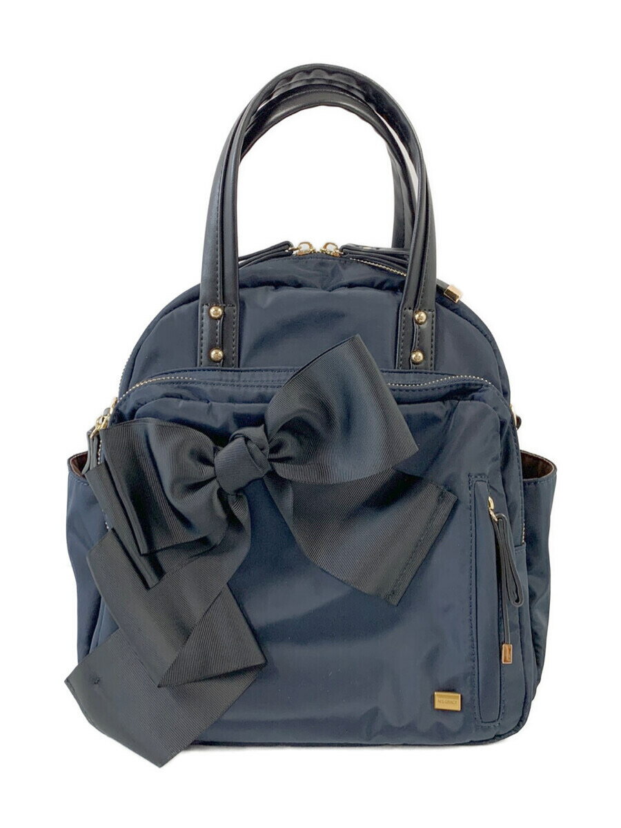 M'S GRACY エムズグレイシー バックパック リュック 194510 リボン リュック【Aランク】【中古】tn230416のサムネイル