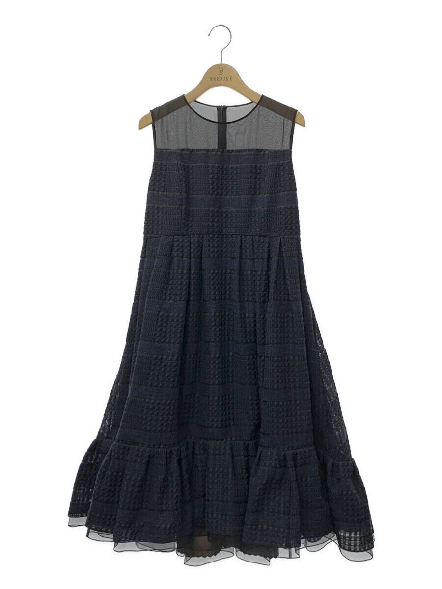 FOXEY フォクシー ワンピース 43171 Dress Victoire ヴィクトワール 総柄 ノースリーブ 40【Aランク】【中古】tn230810のサムネイル