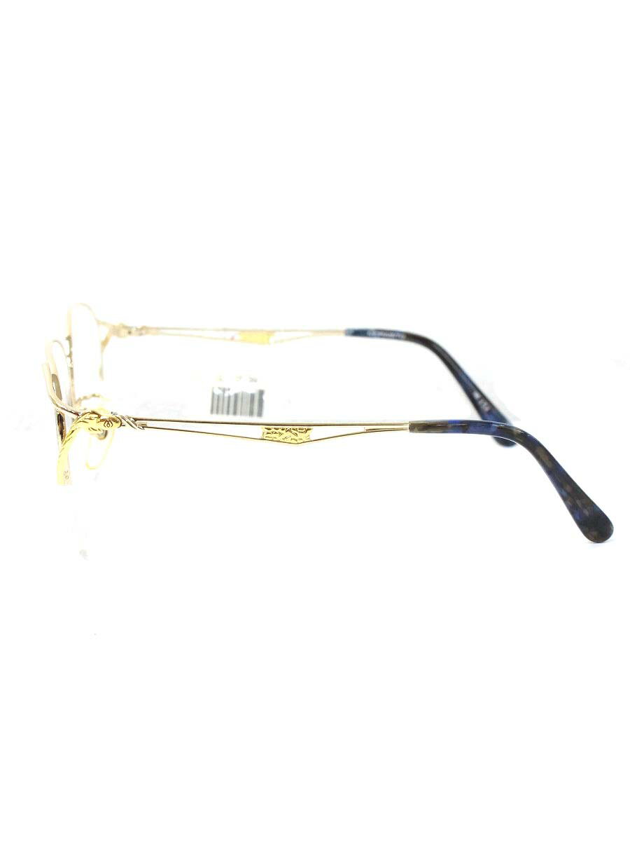 モラビト メガネ ハーフリム【Aランク】【中古】tn230831